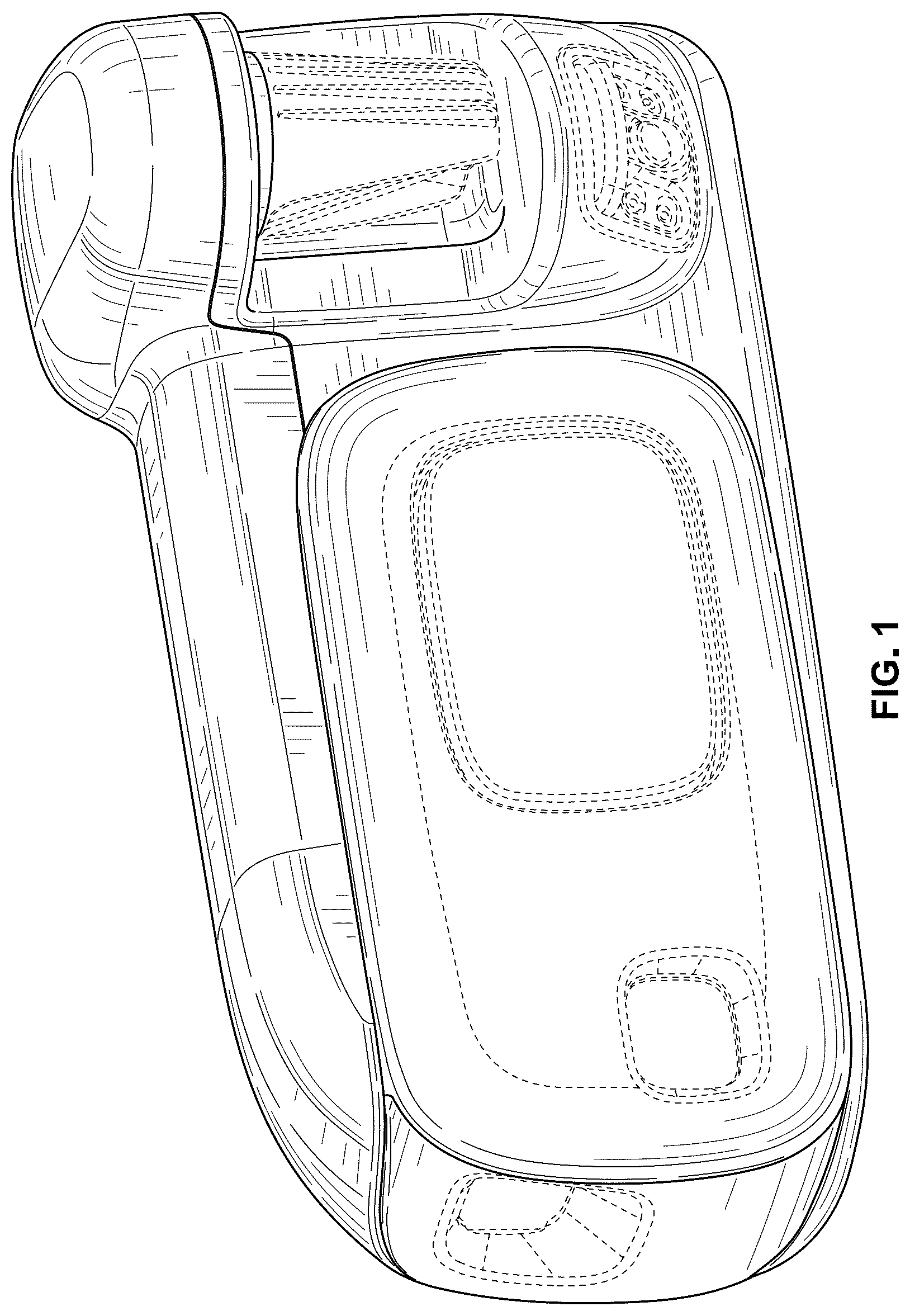 Patent USD1100795 Figure 1 – Perimeter sensor housing