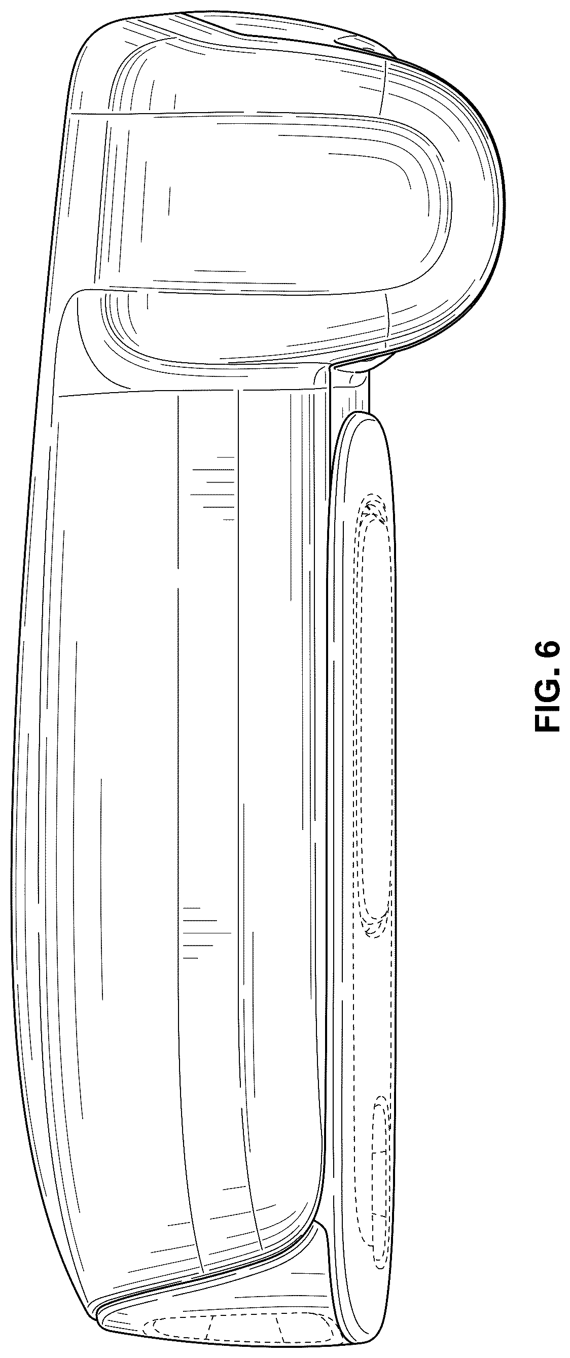 Patent USD1100795 Figure 5 – Perimeter sensor housing