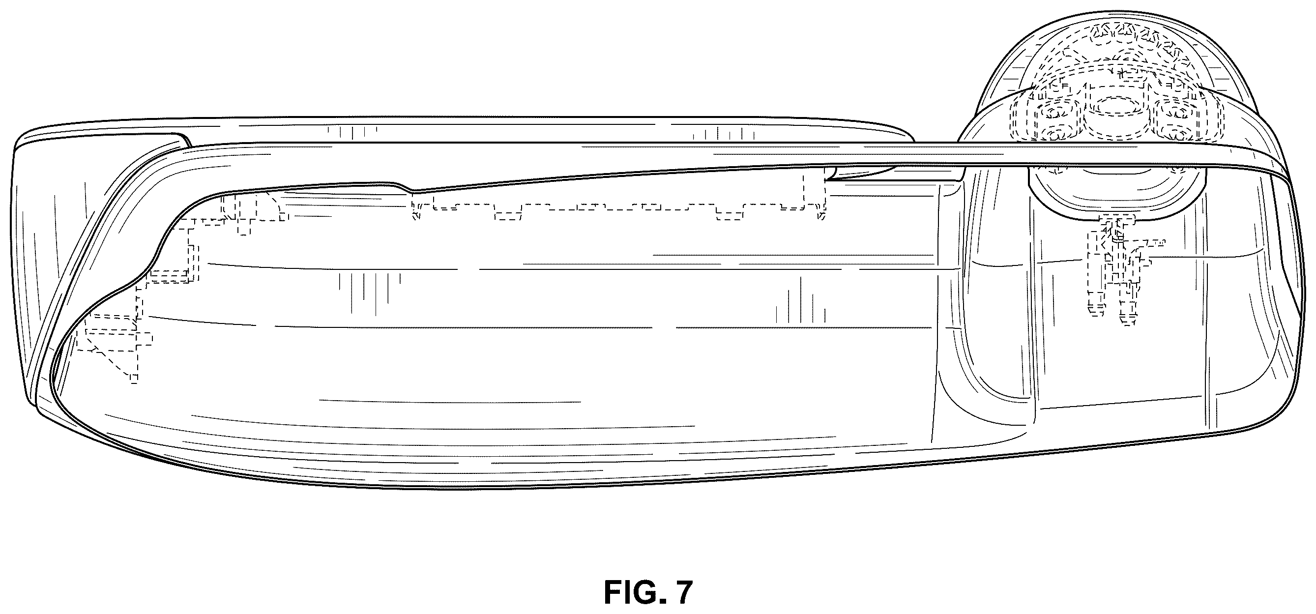 Patent USD1100795 Figure 6 – Perimeter sensor housing