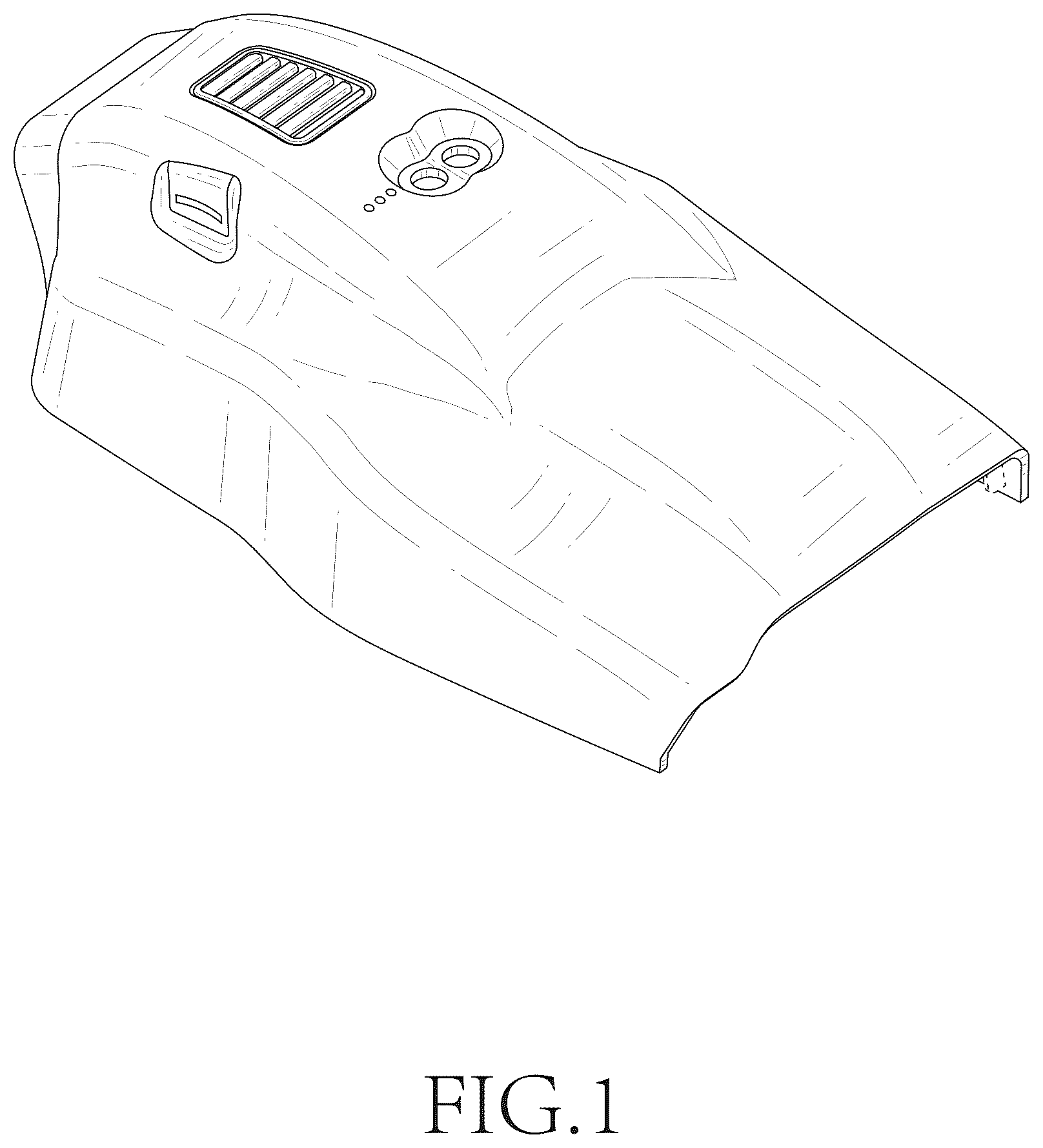 Patent USD1100800 — Driving recorder case — Figure 1