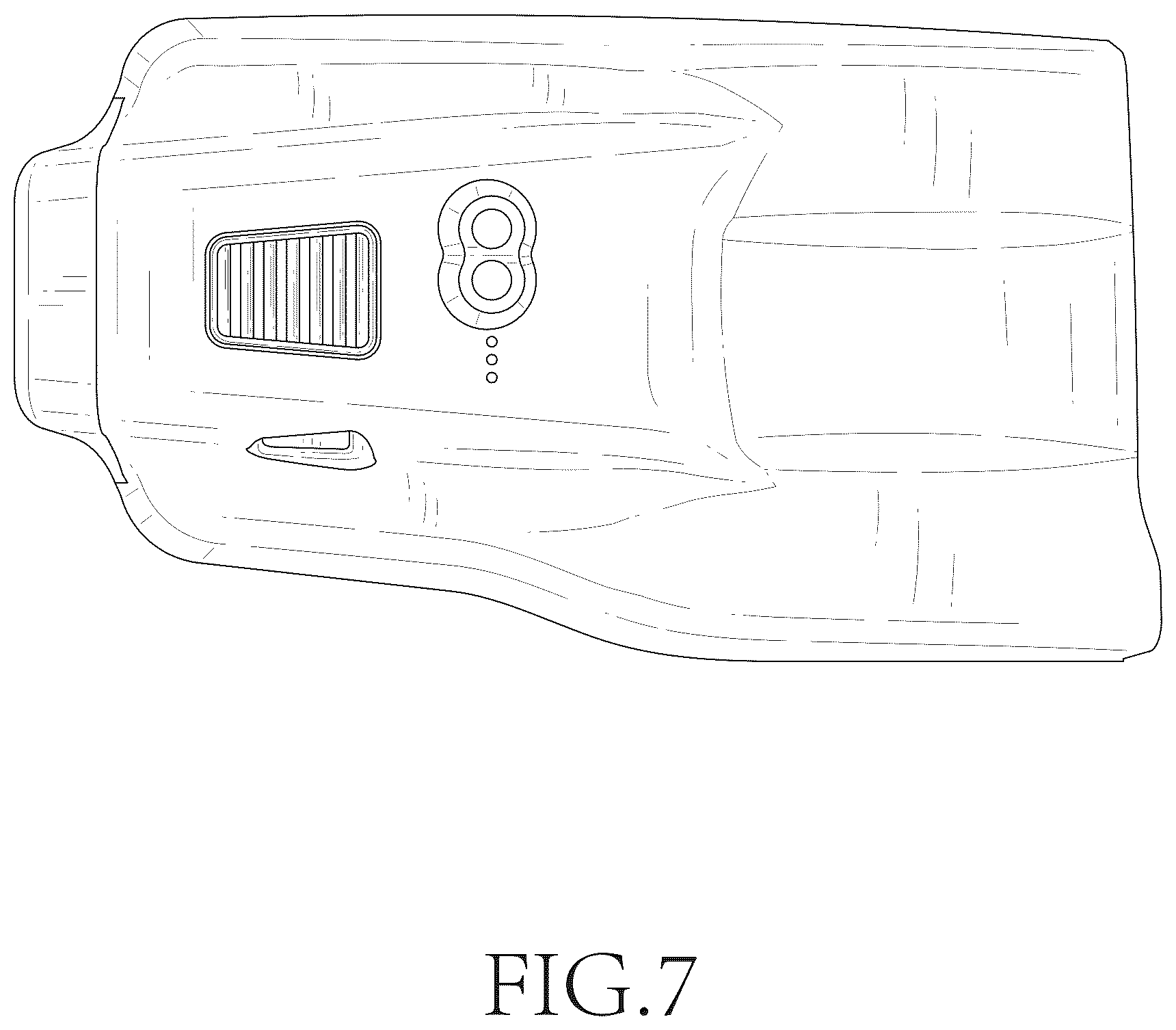 Patent USD1100800 Figure 7 – Driving recorder case