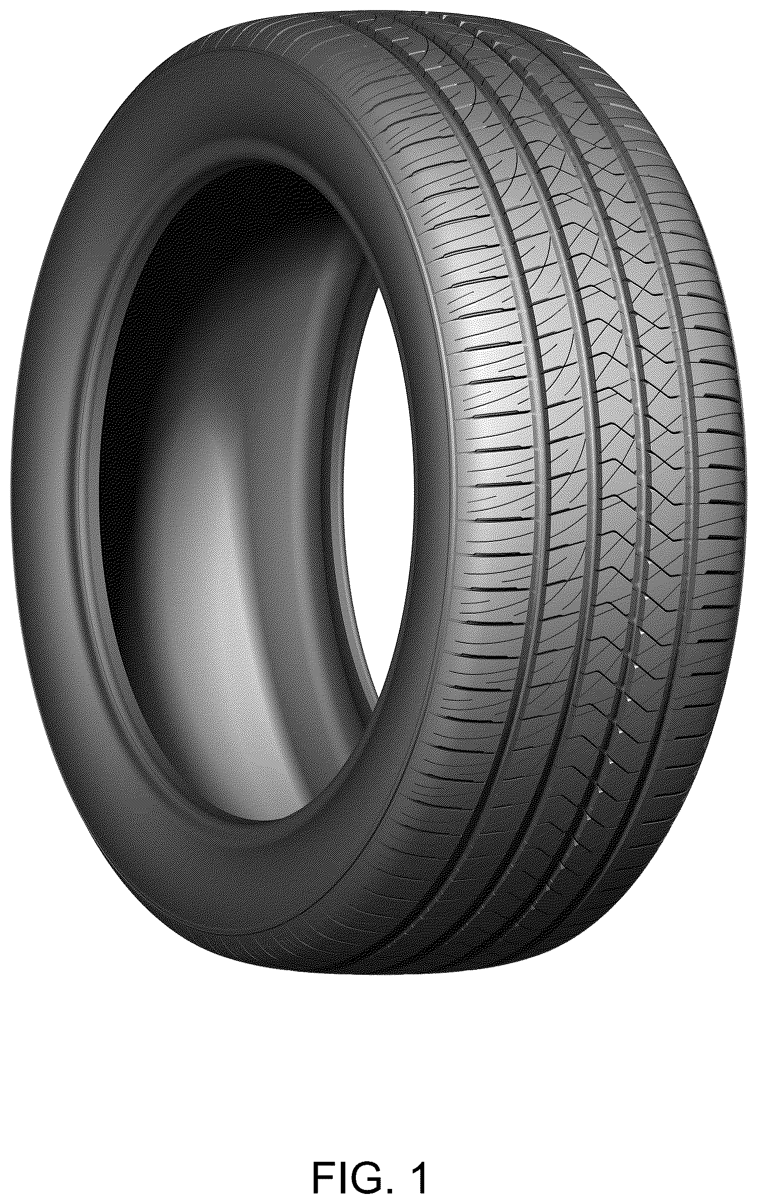 Patent USD1100802 Figure 1 – Tire