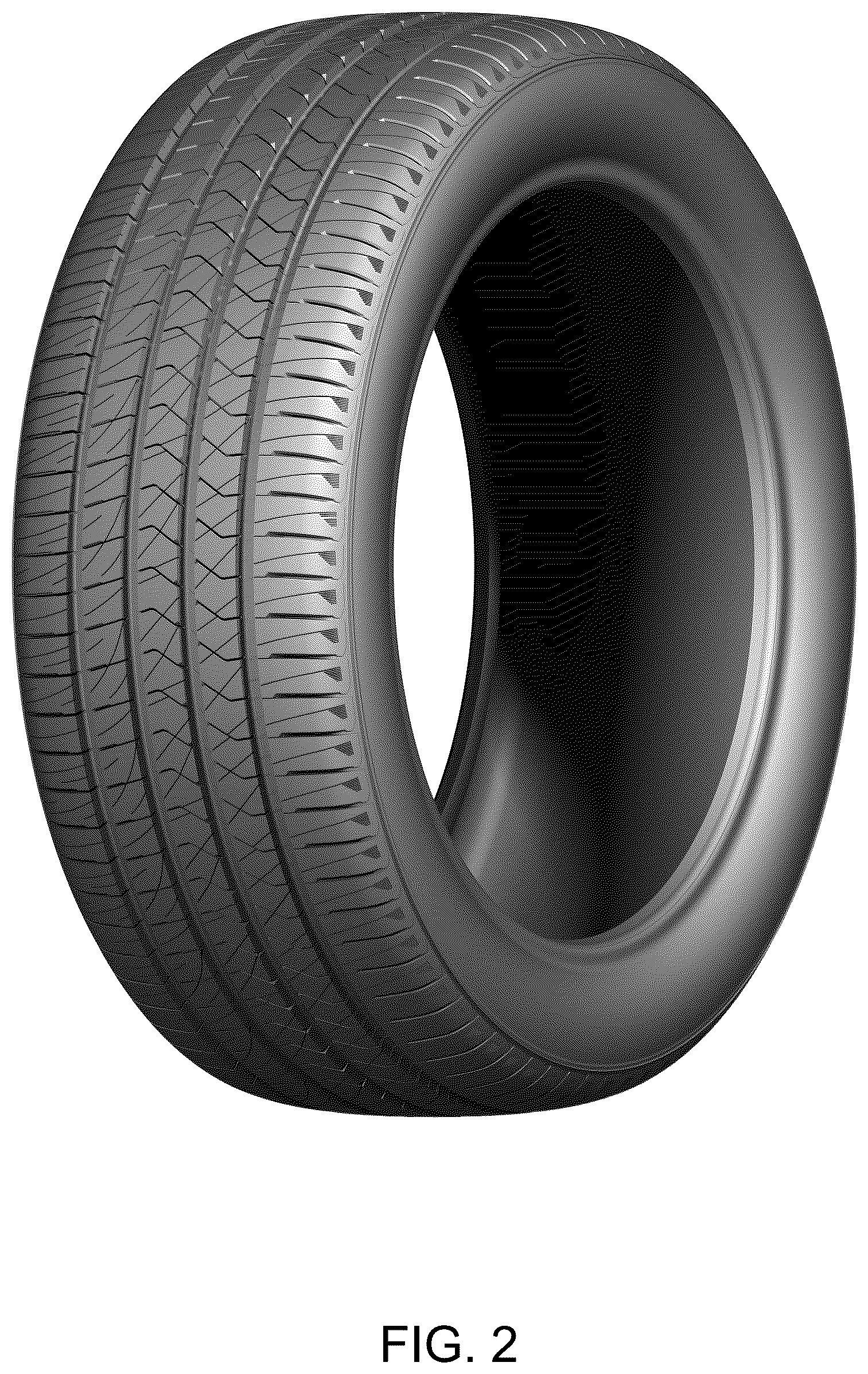Patent USD1100802 Figure 2 – Tire