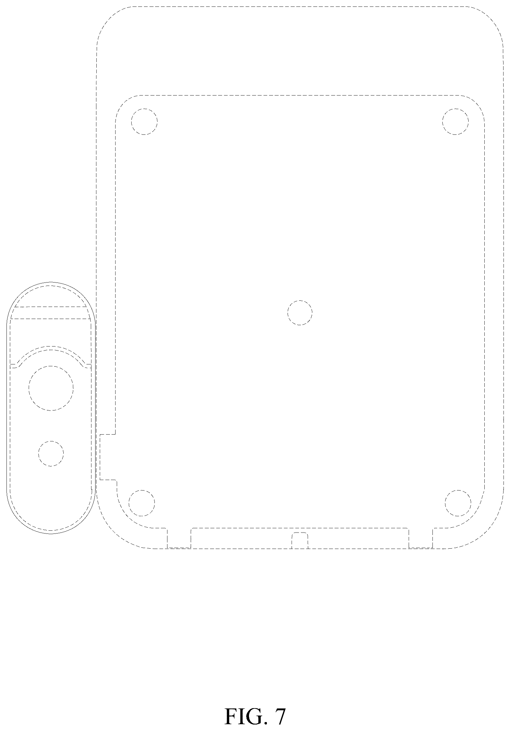 Patent USD1100820 Figure 5 – Base station