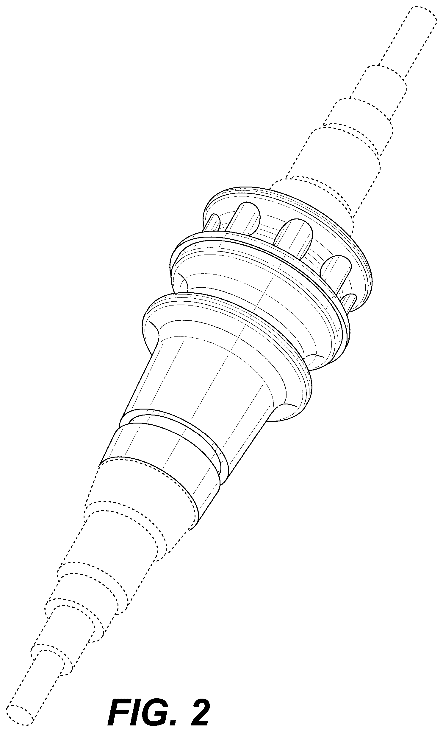 Patent USD1100835 Figure 2 – Set of connectors