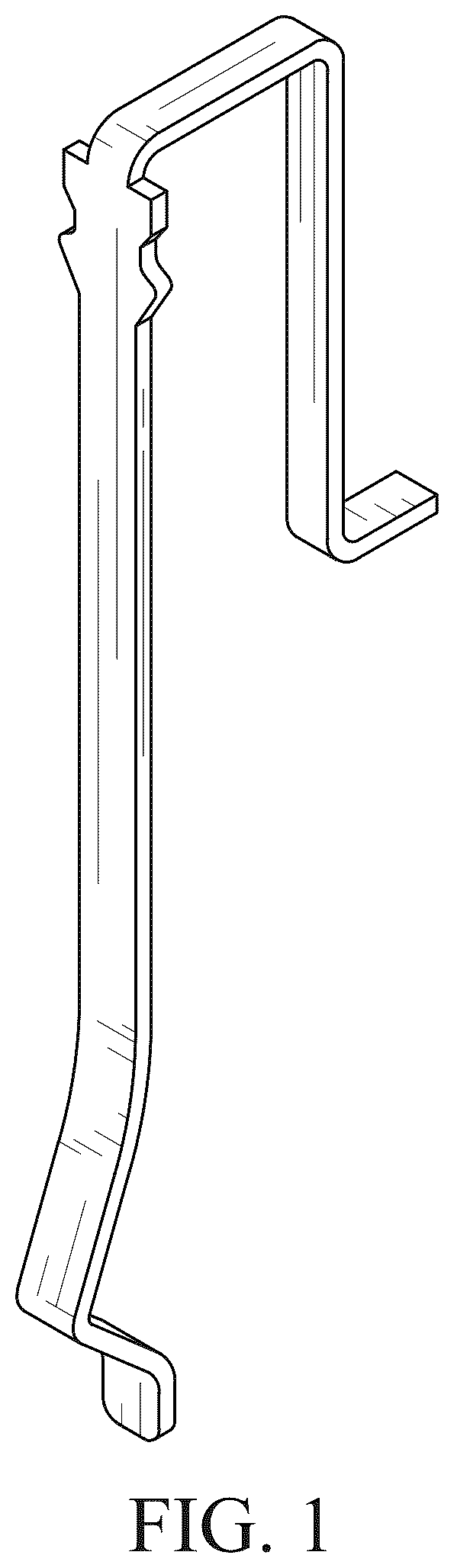 Patent USD1100839 Figure 1 – Receptacle connector terminal