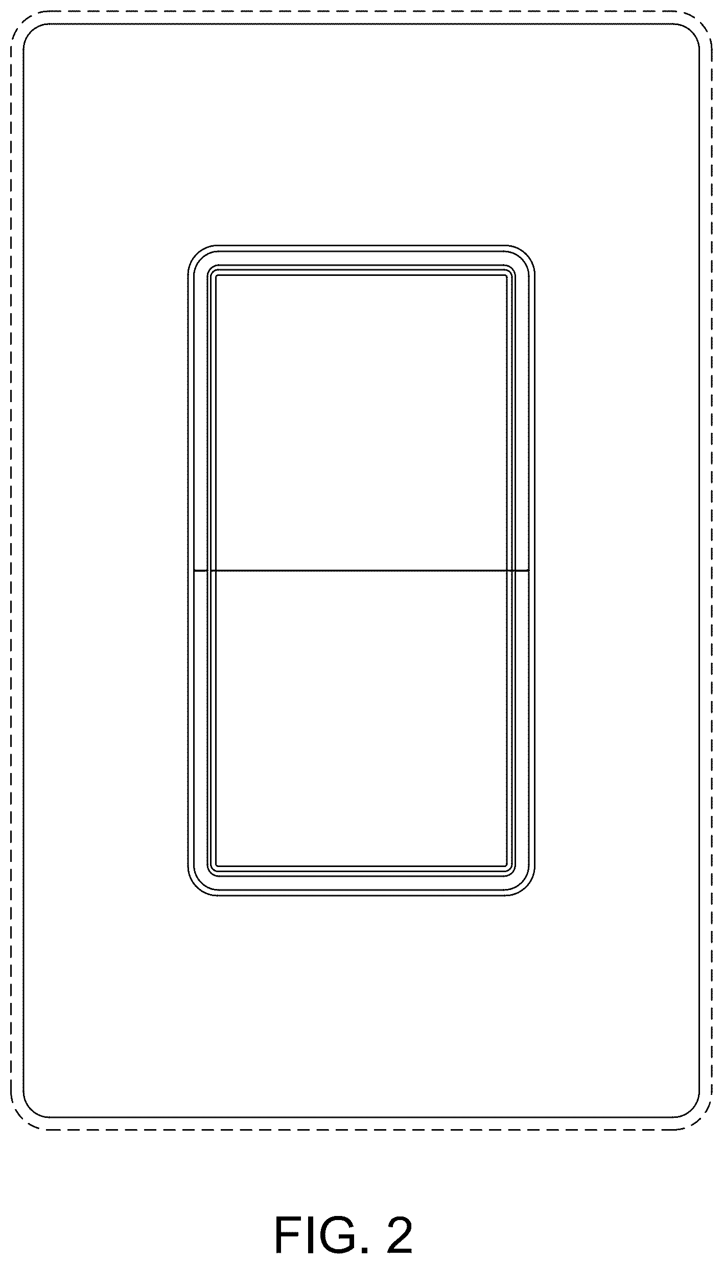 Patent USD1100864 Figure 2 – Remote control