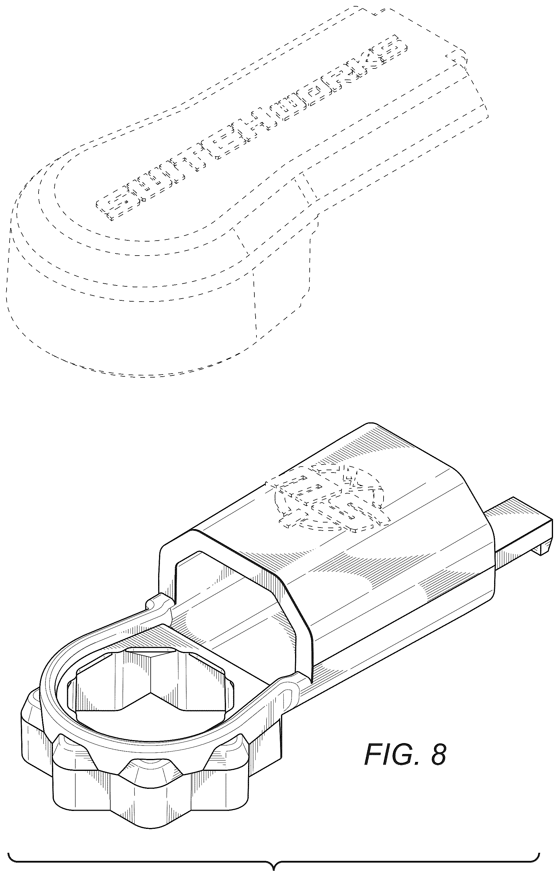 Patent USD1100868 Figure 5 – Terminal cover