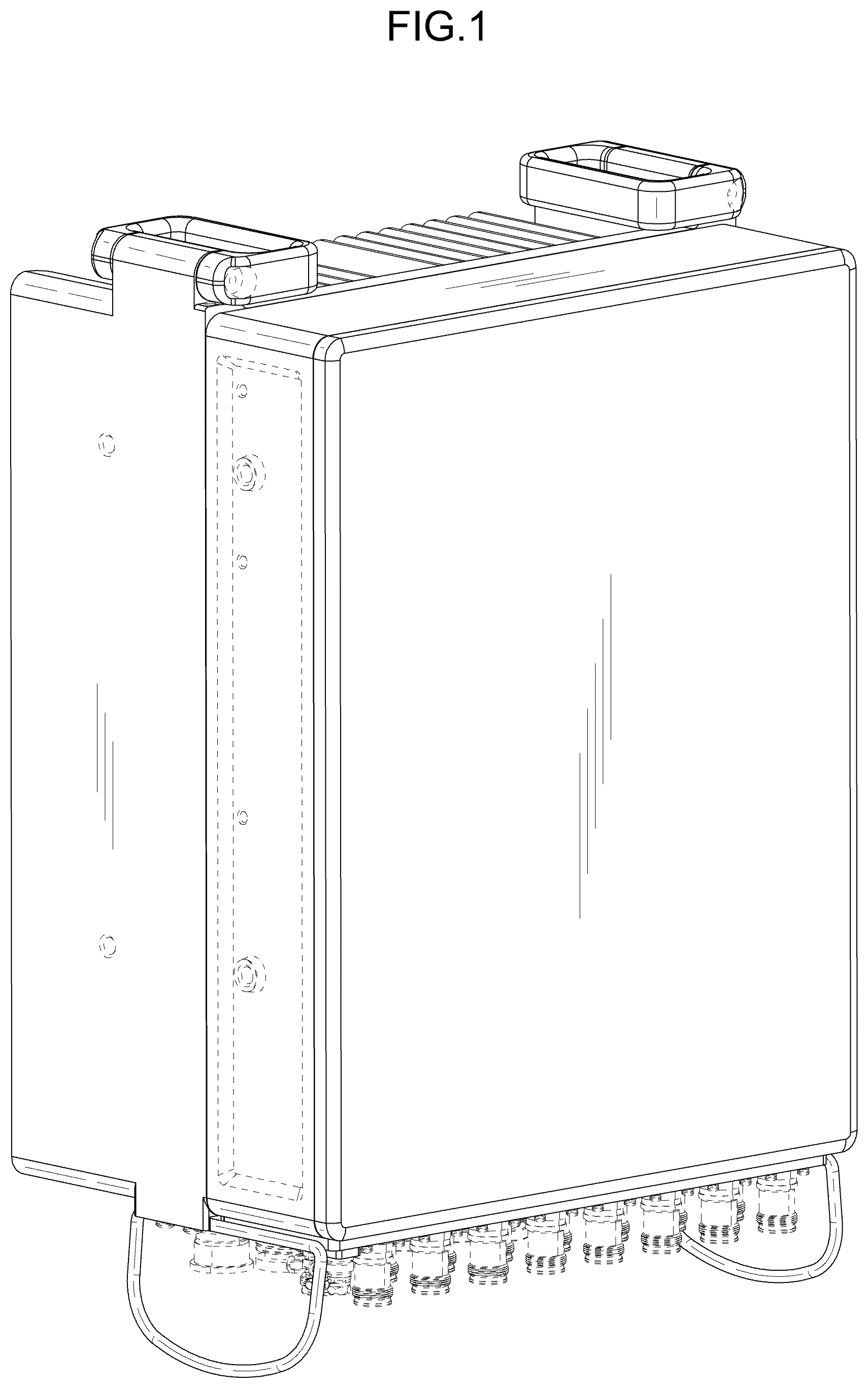 Patent USD1100873 Figure 1 – Wireless communication device