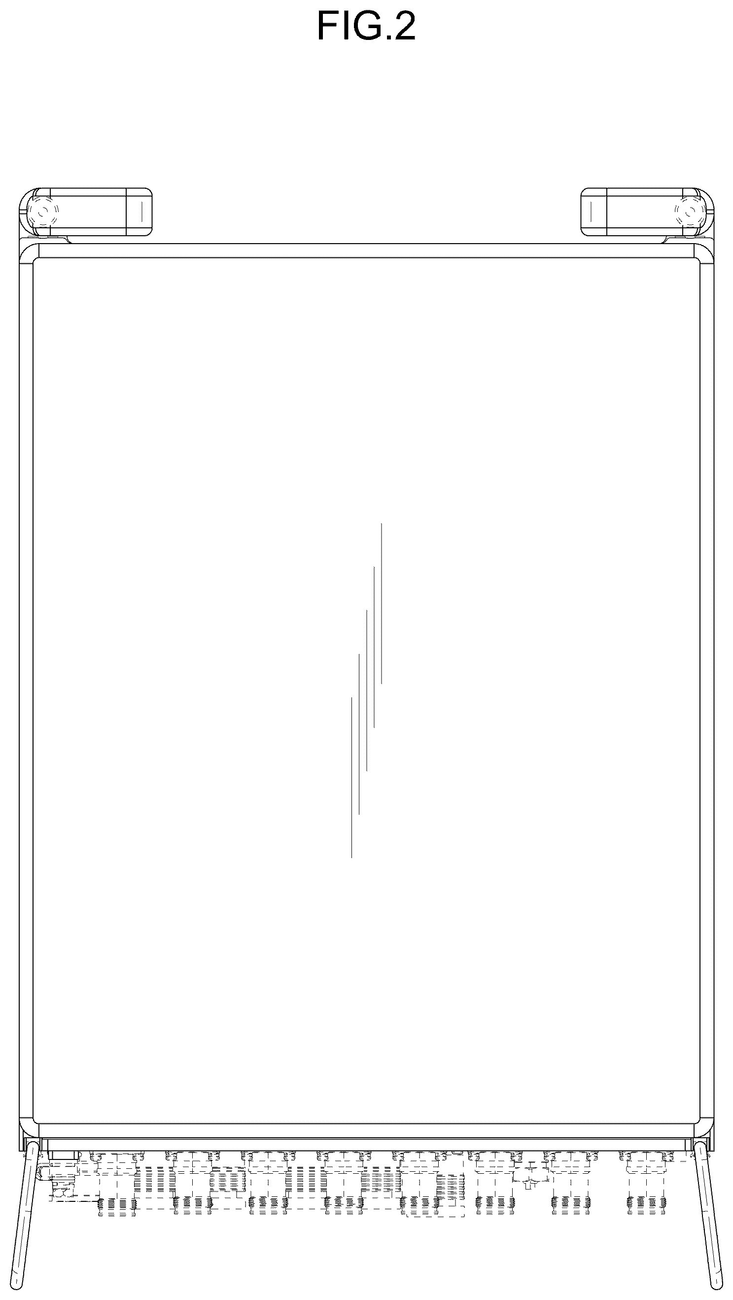 Patent USD1100873 Figure 2 – Wireless communication device