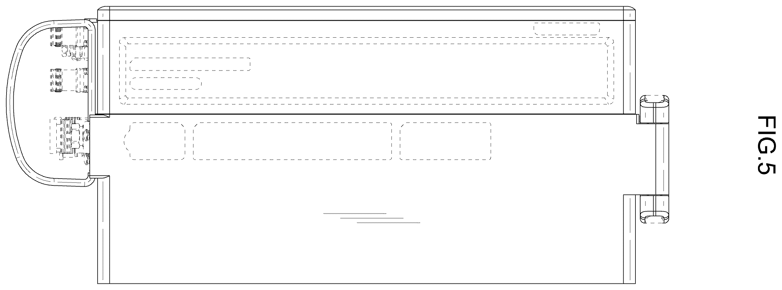 Patent USD1100873 Figure 5 – Wireless communication device
