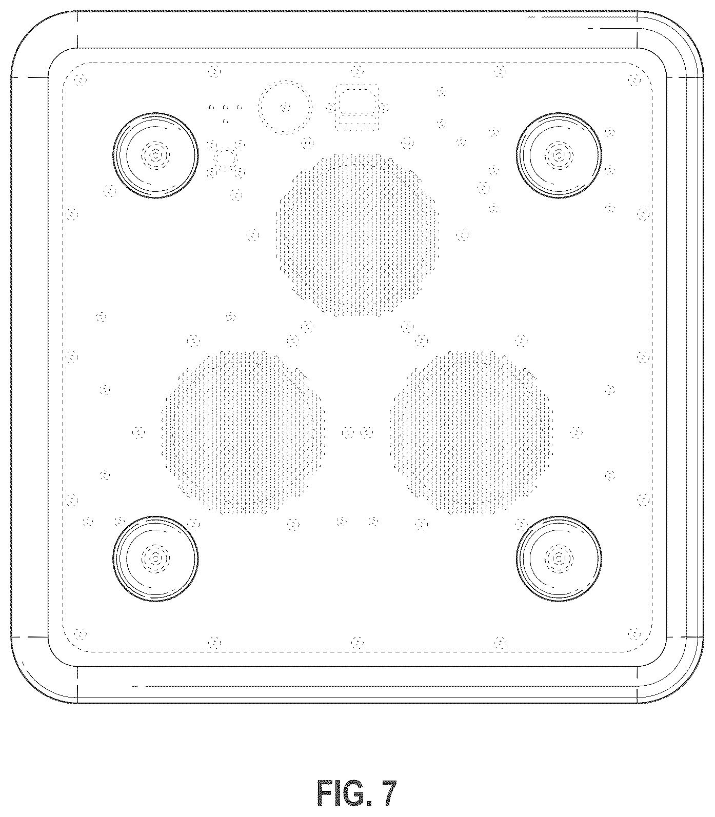 Patent USD1100878 Figure 4 – Speaker