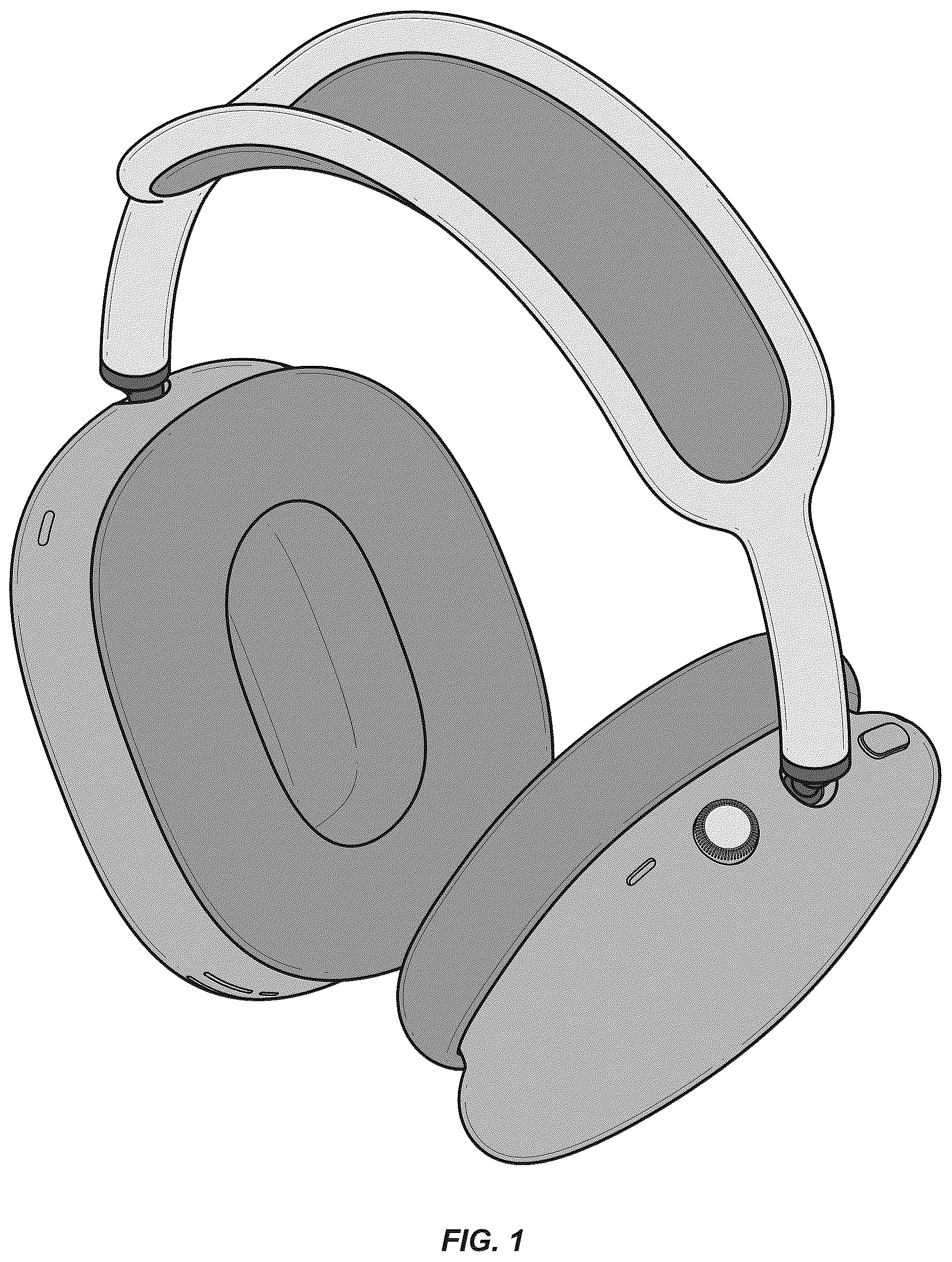 Patent USD1100879 — Headphones — Figure 1