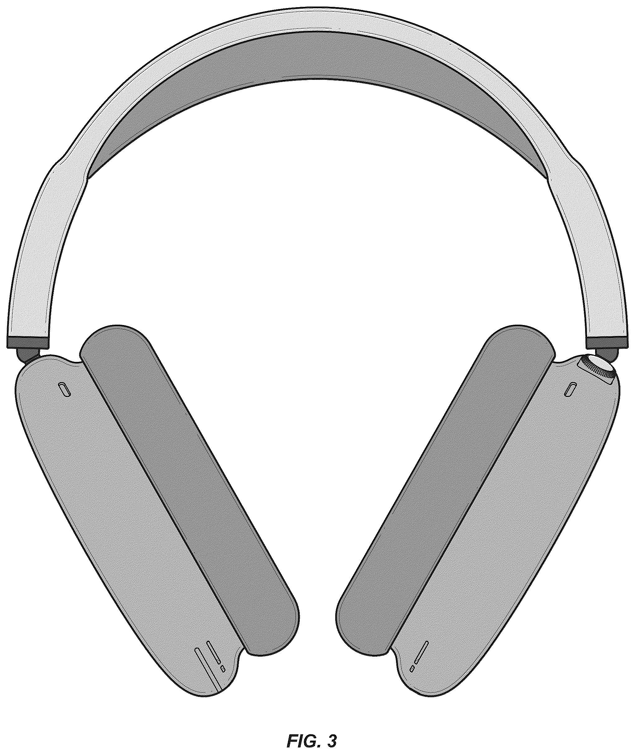 Patent USD1100879 Figure 3 – Headphones