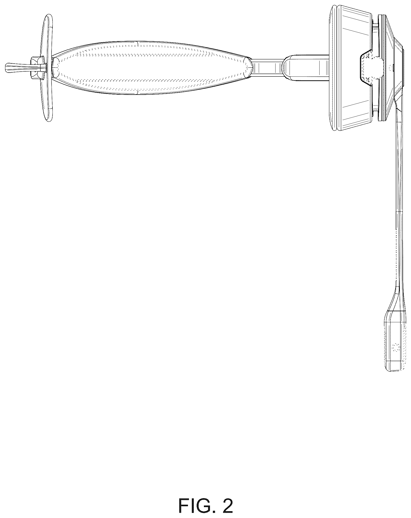 Patent USD1100882 Figure 2 – Headset for wireless telephone