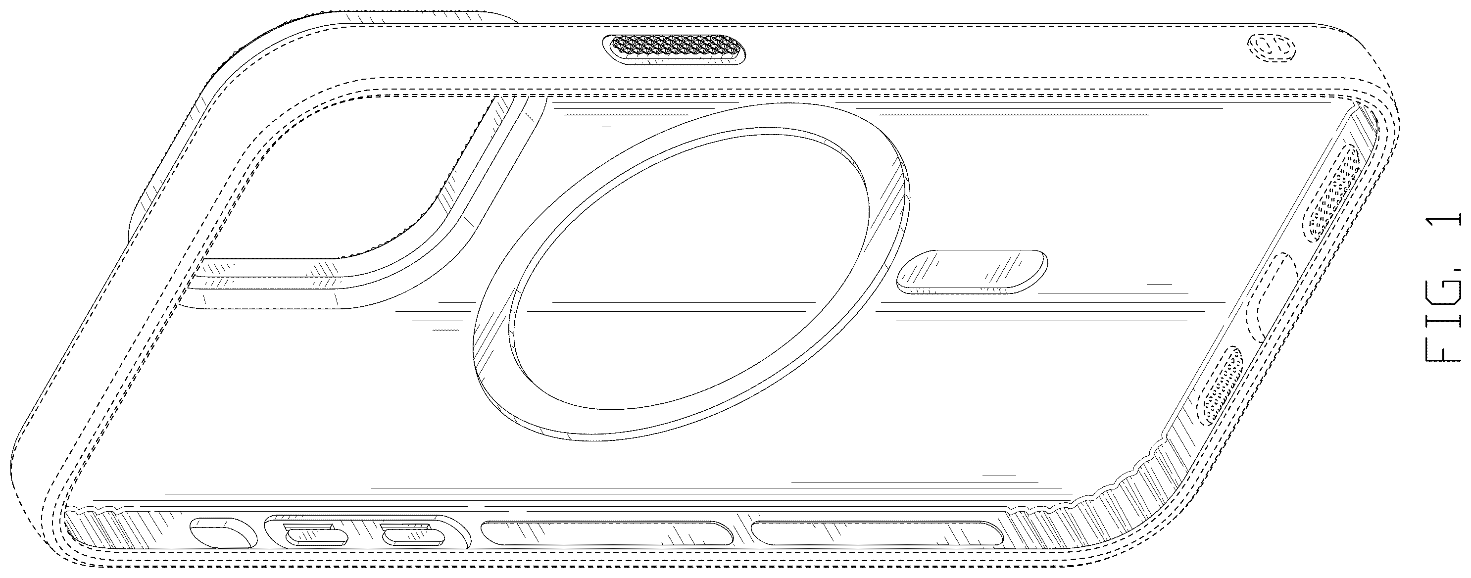 Patent USD1100891 — Case for mobile phone — Figure 1