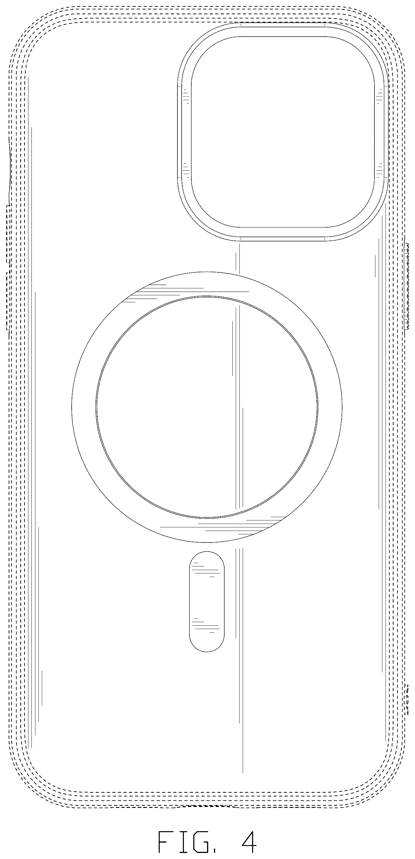 Patent USD1100891 Figure 4 – Case for mobile phone