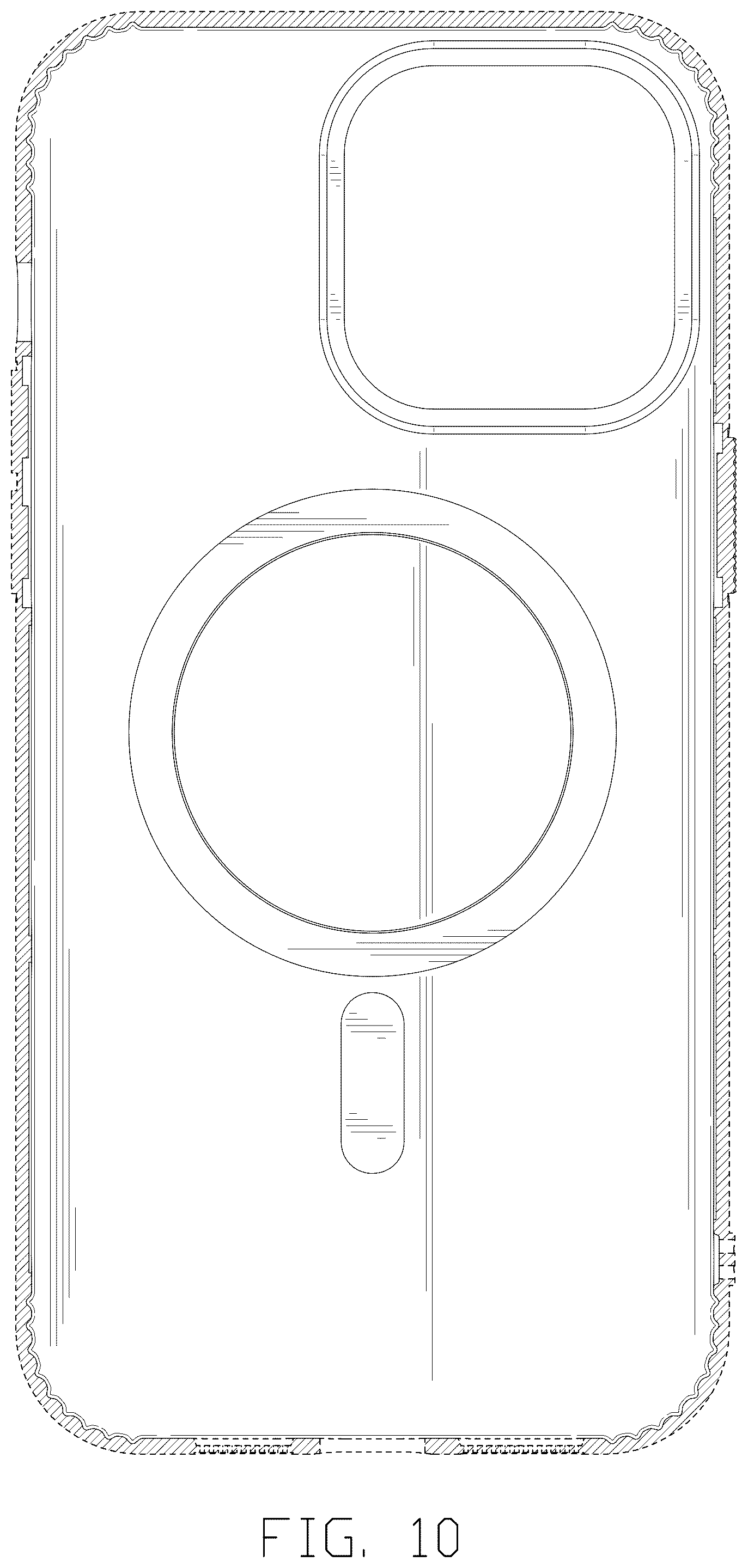 Patent USD1100891 Figure 10 – Case for mobile phone