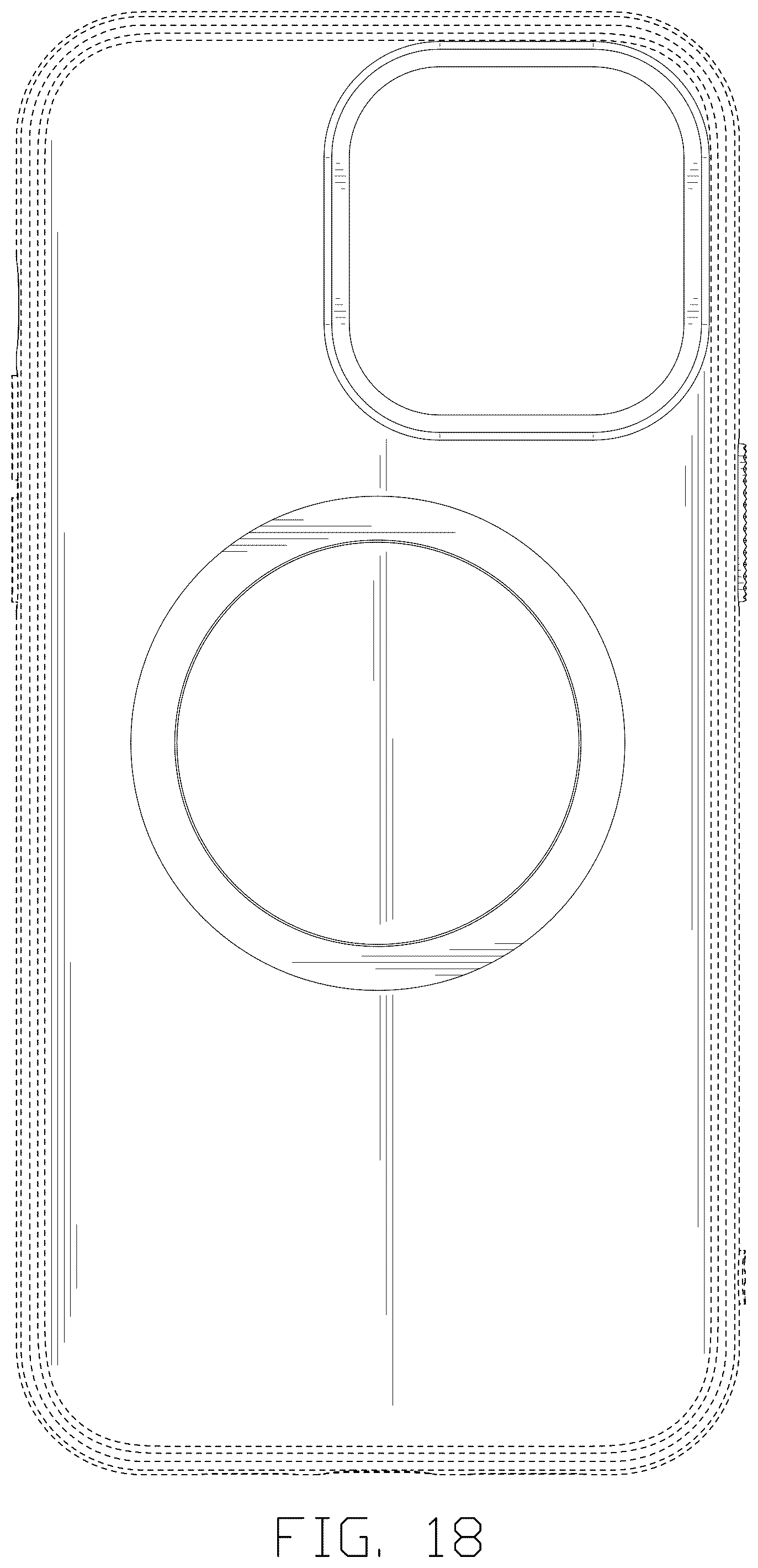 Patent USD1100891 Figure 18 – Case for mobile phone