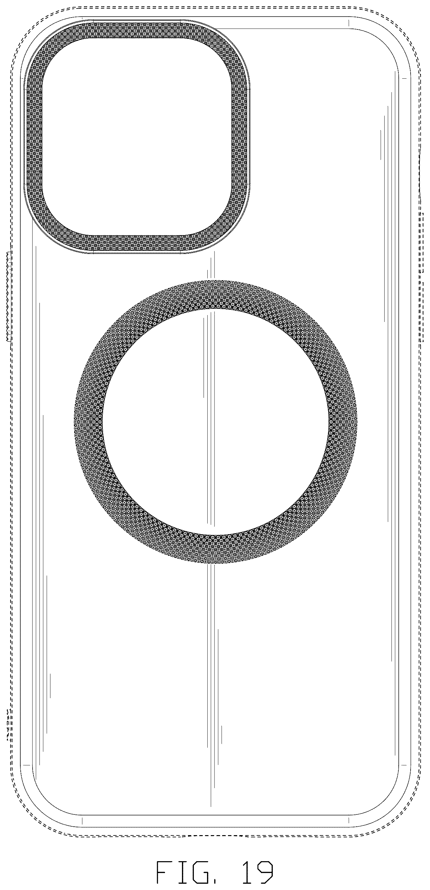 Patent USD1100891 Figure 19 – Case for mobile phone