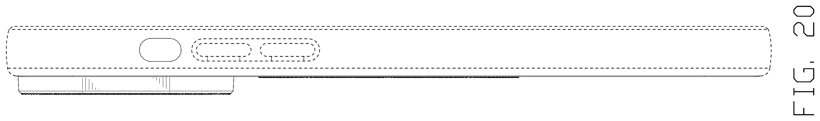 Patent USD1100891 Figure 20 – Case for mobile phone