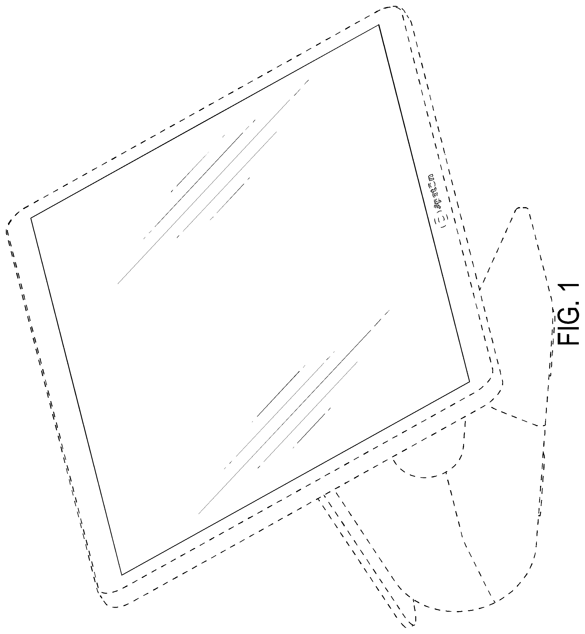 Patent USD1100896 Figure 1 – Set of electronic devices