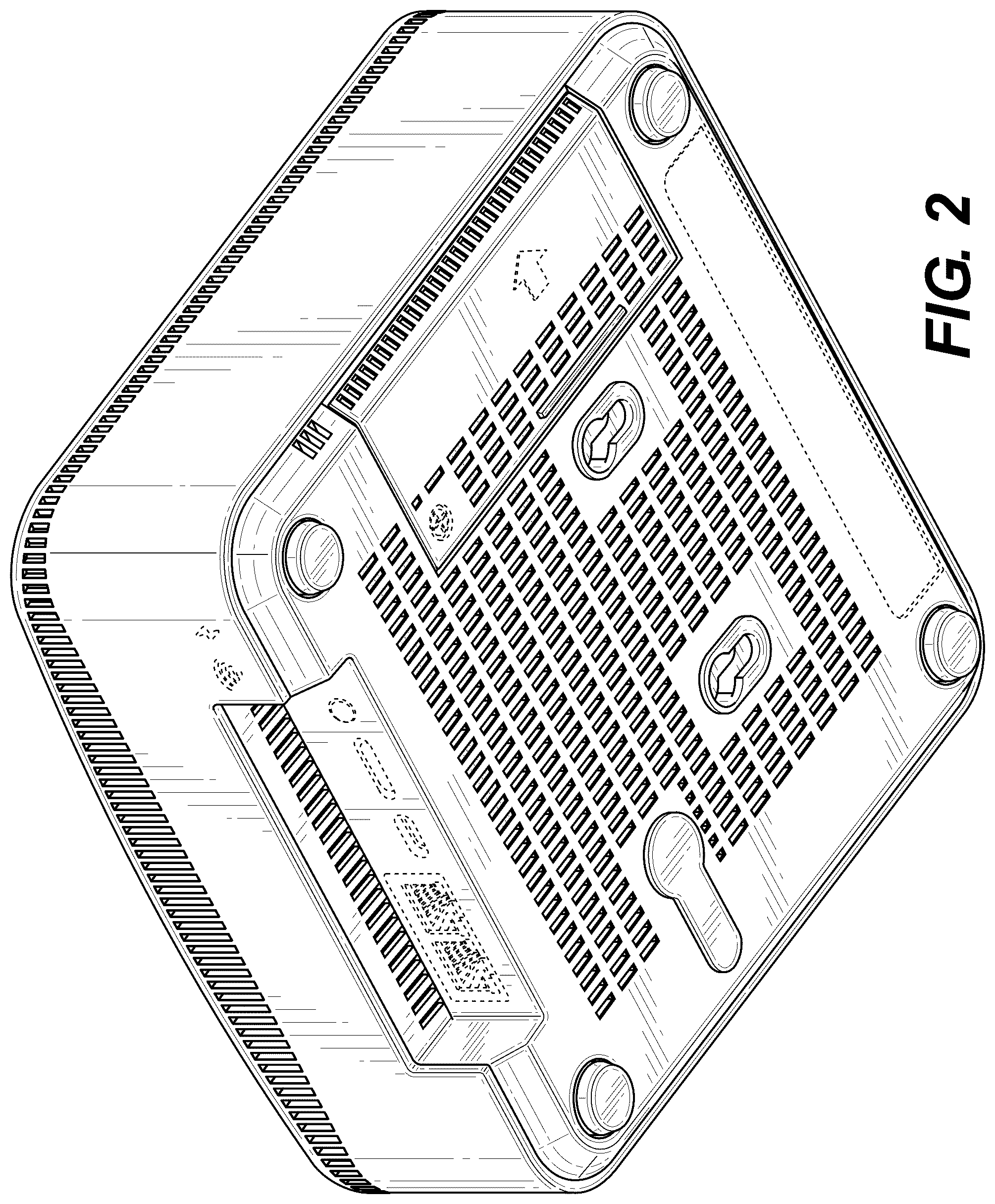 Patent USD1100903 Figure 2 – Electronic device