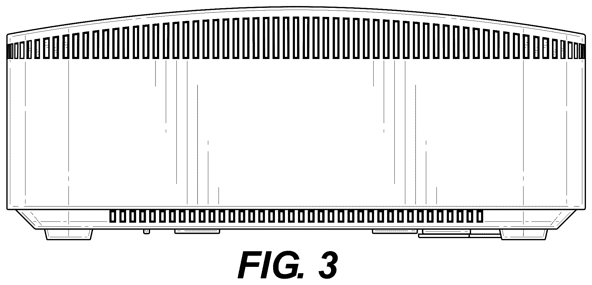 Patent USD1100903 Figure 3 – Electronic device