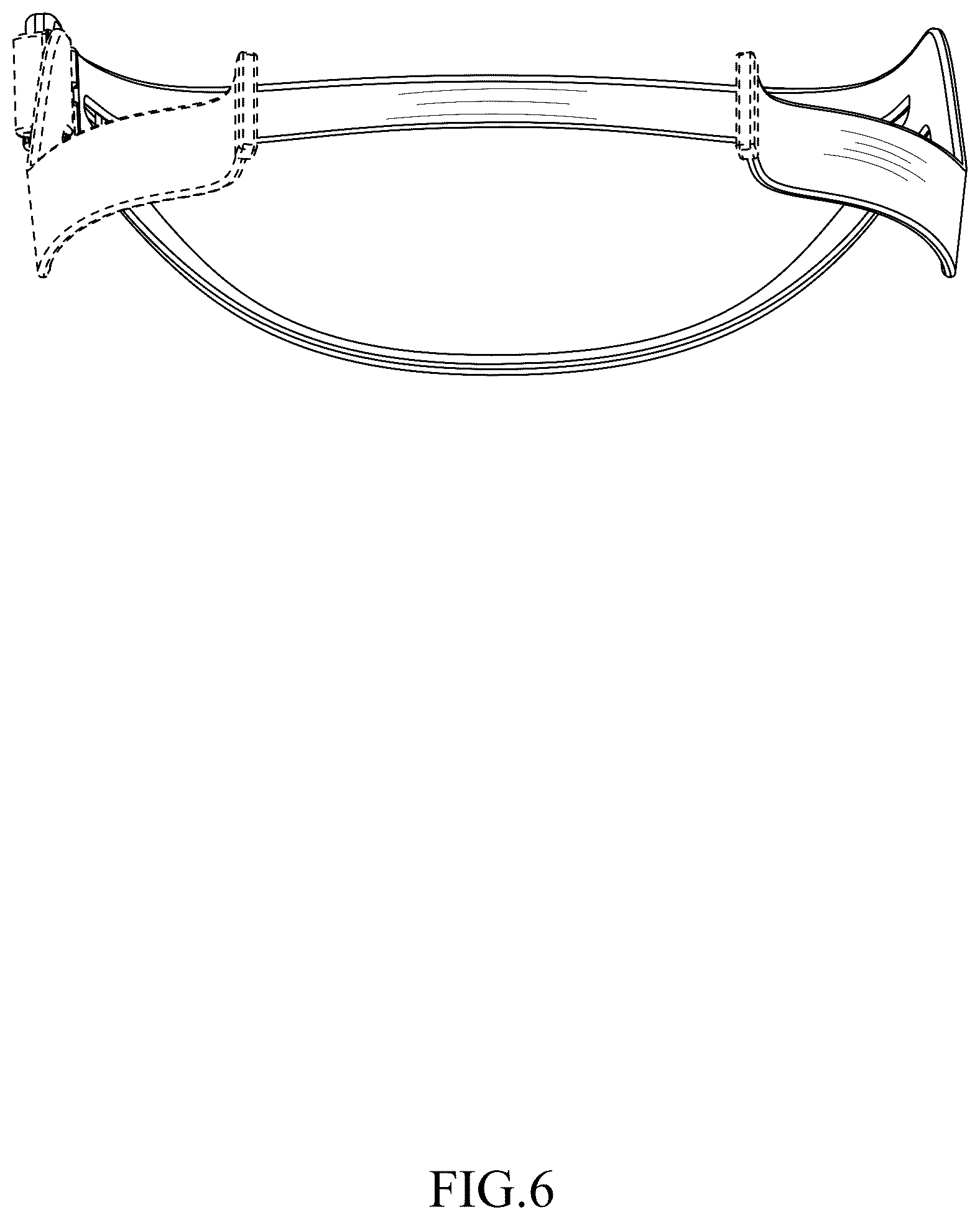 Patent USD1100904 Figure 6 – Strap