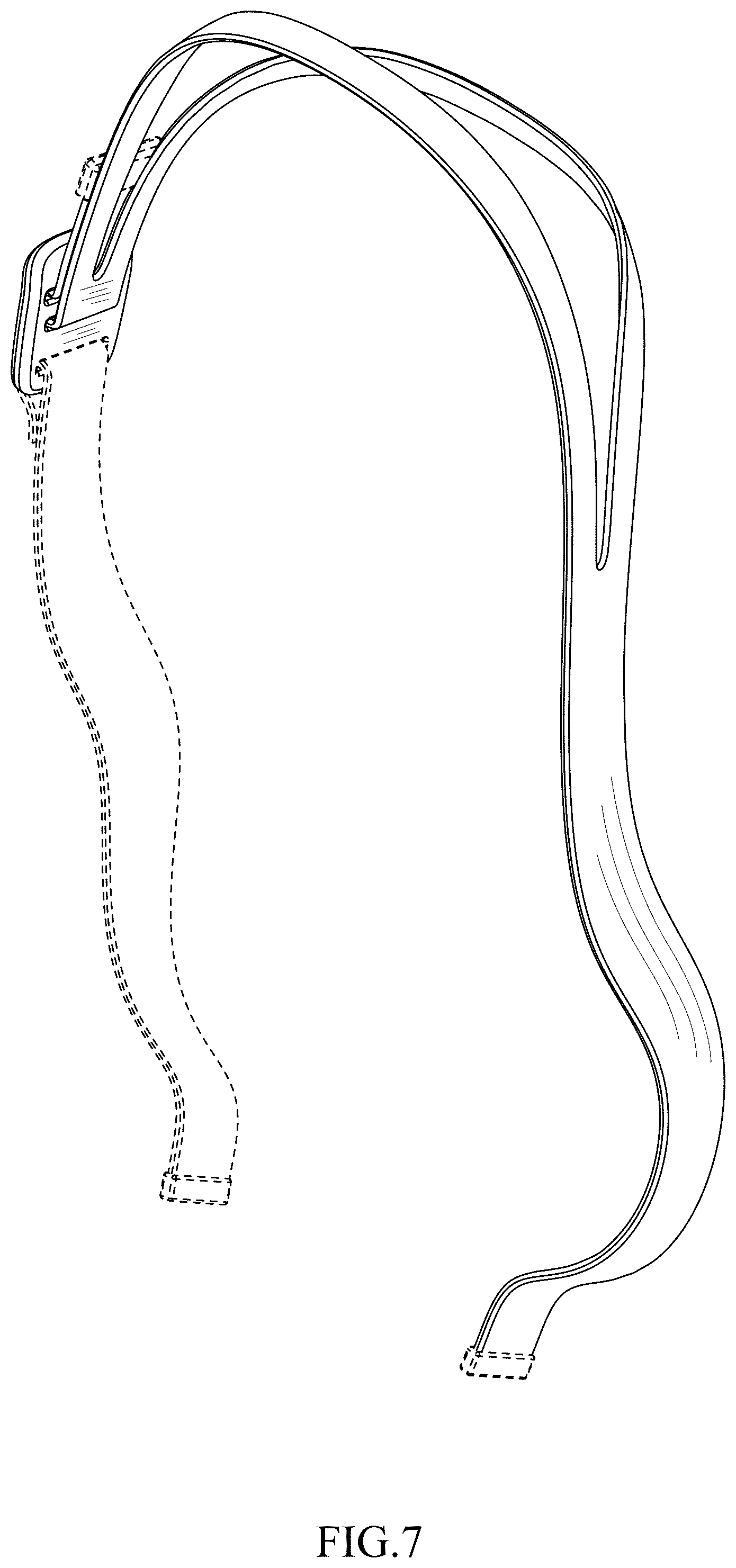 Patent USD1100904 Figure 7 – Strap