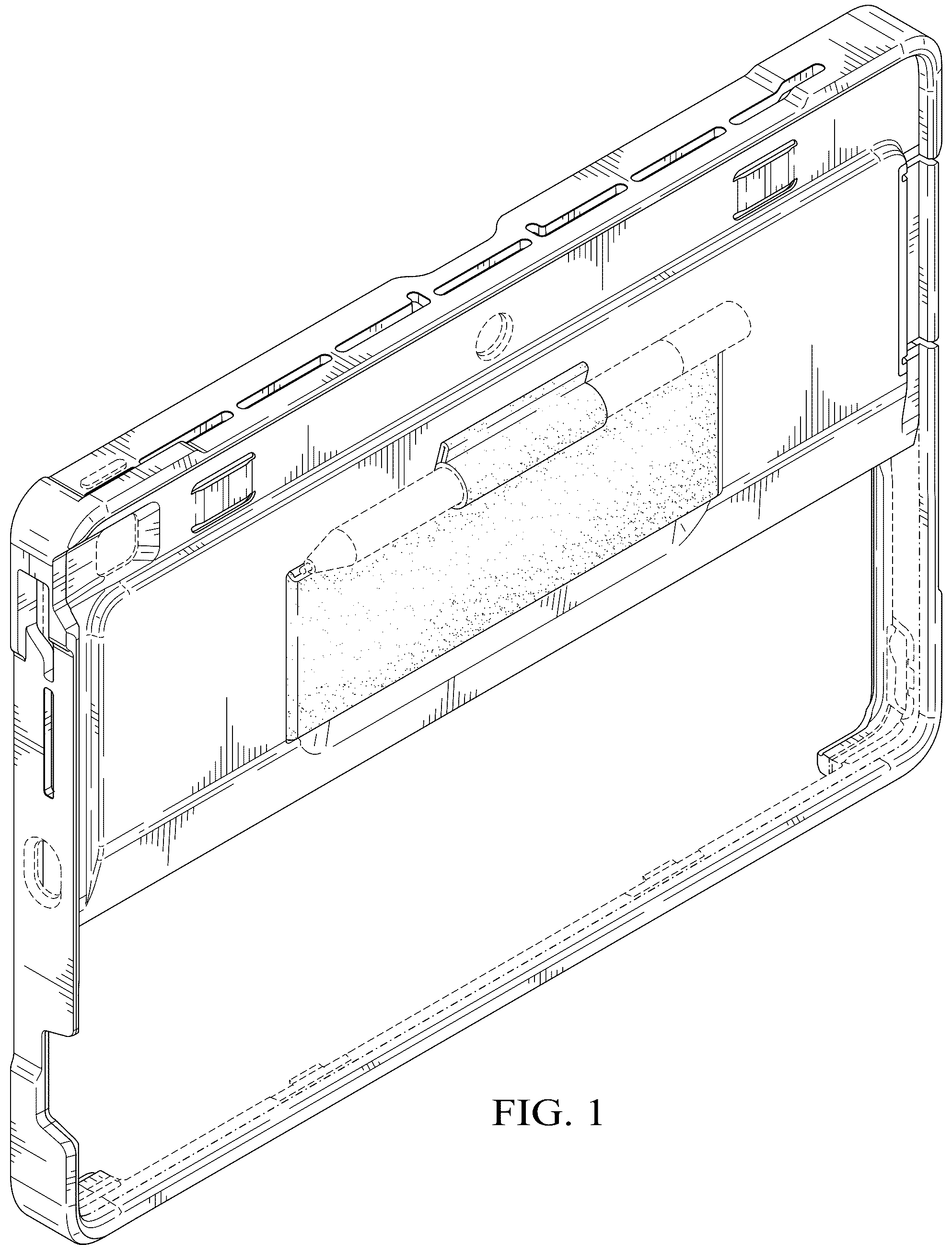 Patent USD1100912 Figure 1 – Protective tablet case