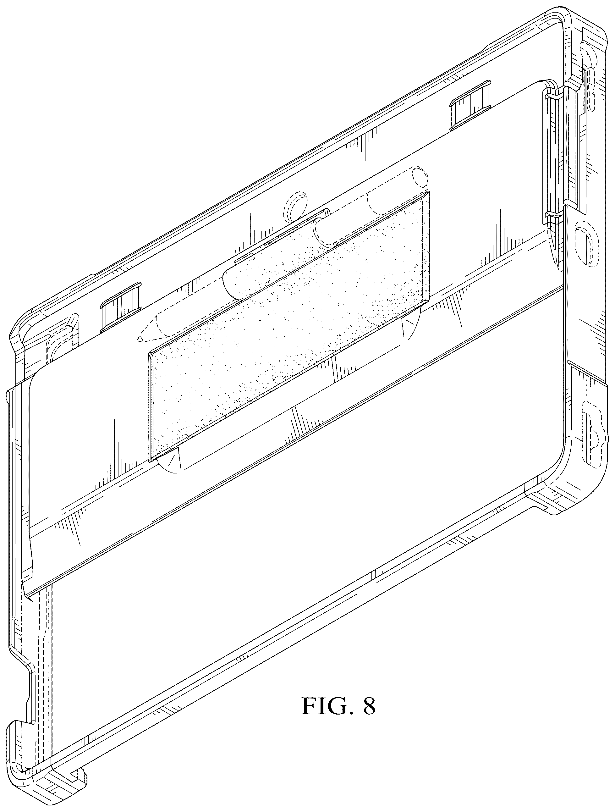 Patent USD1100912 Figure 6 – Protective tablet case