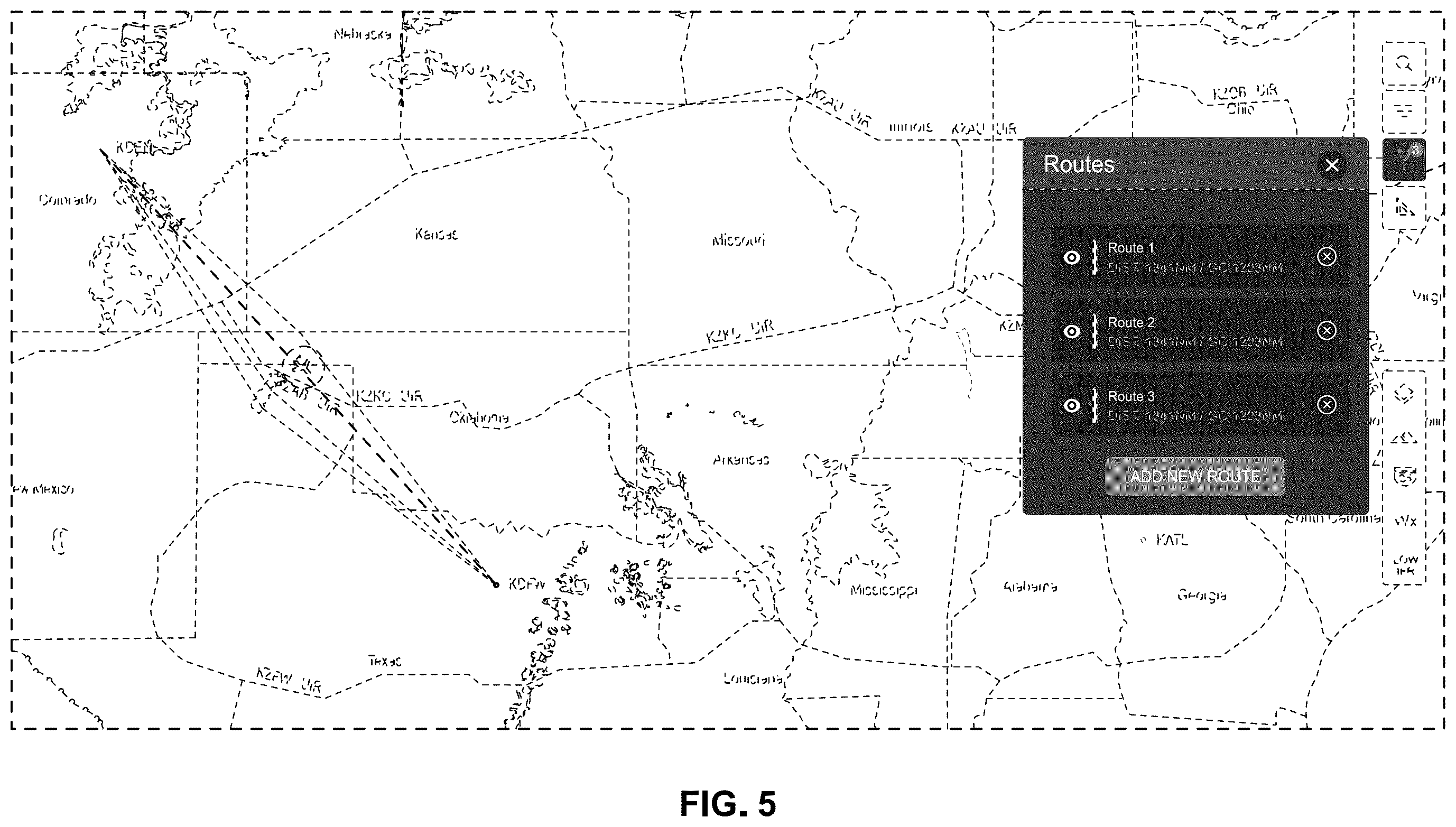 Patent USD1100916 Figure 5 – Display screen or portion thereof with graphical user interface