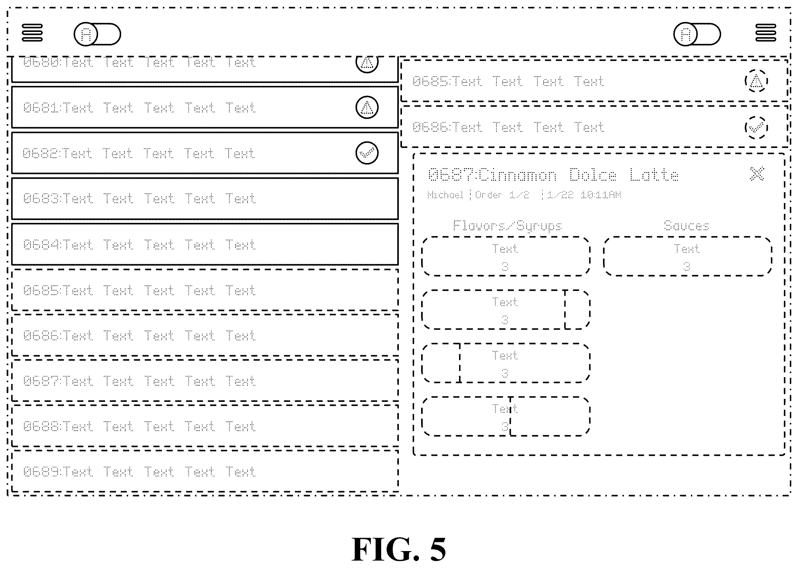 Patent USD1100976 Figure 5 – Display screen or portion thereof with animated graphical user interface