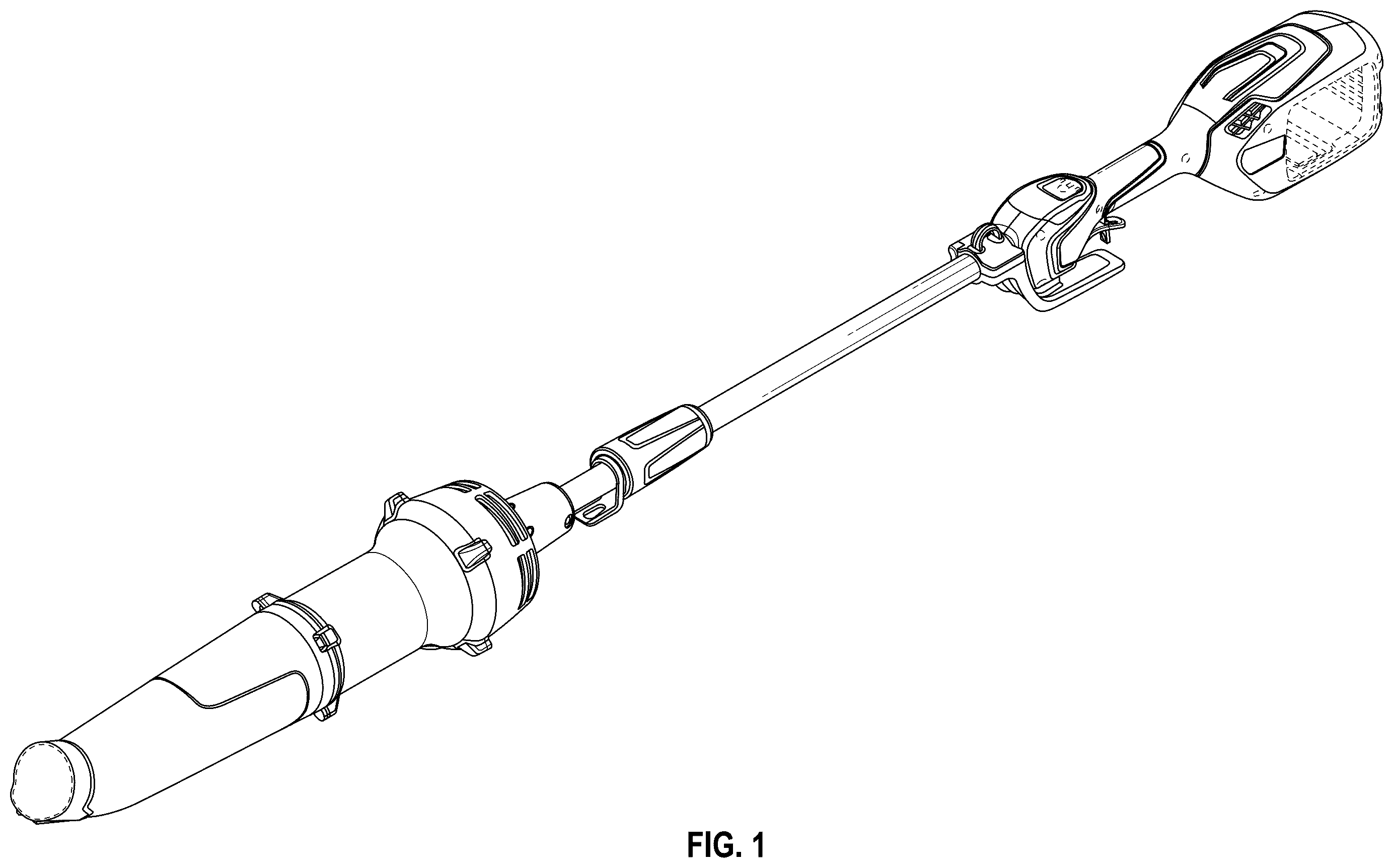 Patent USD1100989 Figure 1 – Blower