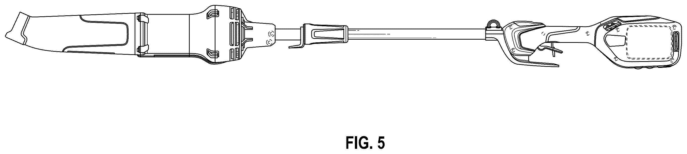 Patent USD1100989 Figure 5 – Blower