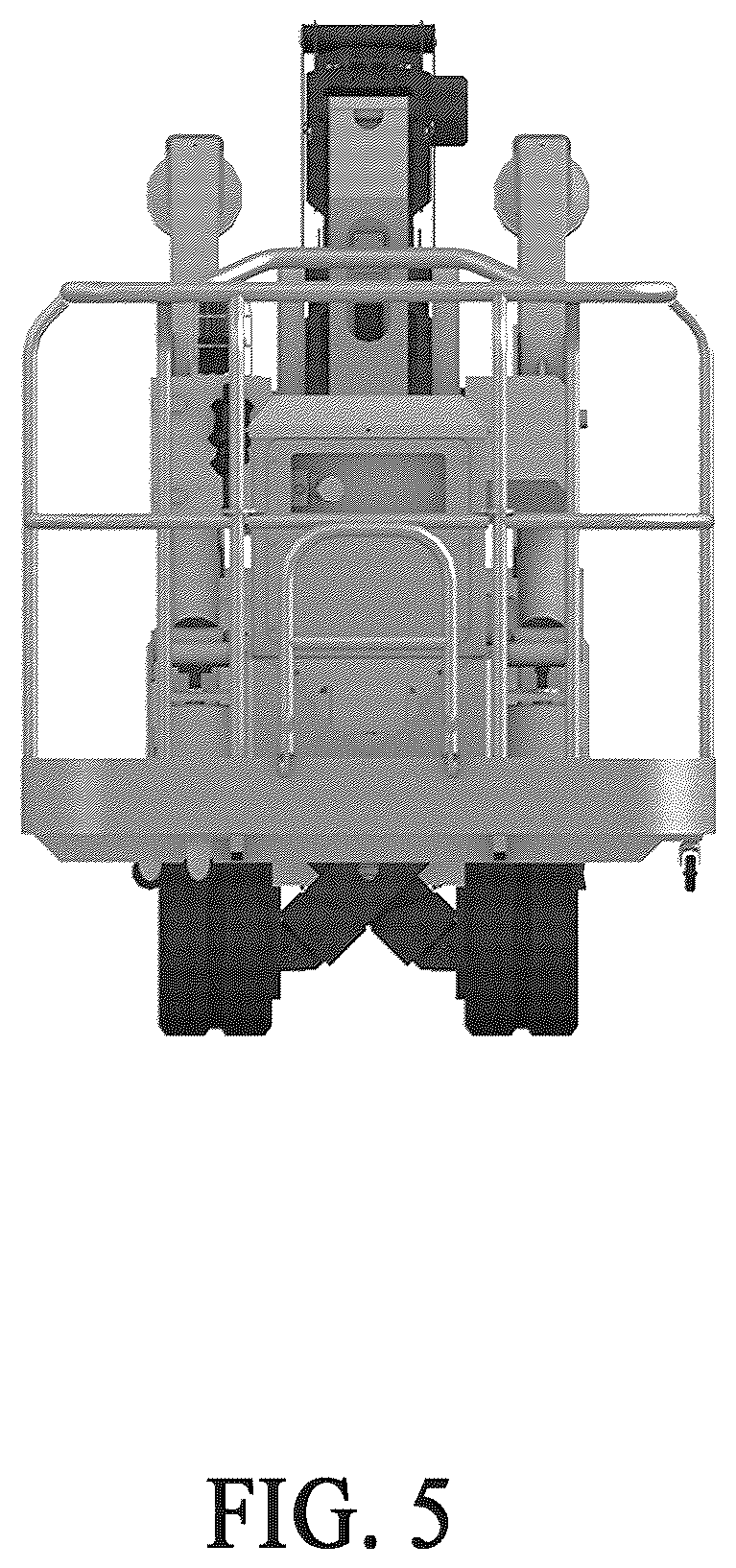 Patent USD1100997 Figure 5 – Aerial work platform vehicle