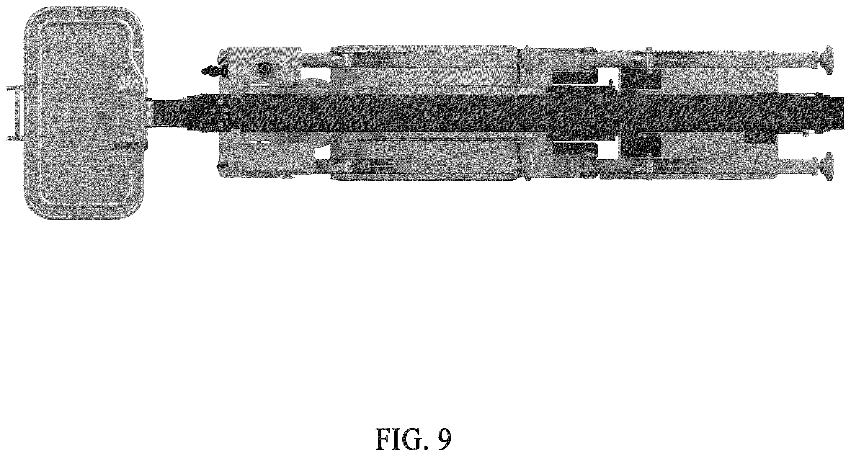 Patent USD1100997 Figure 9 – Aerial work platform vehicle
