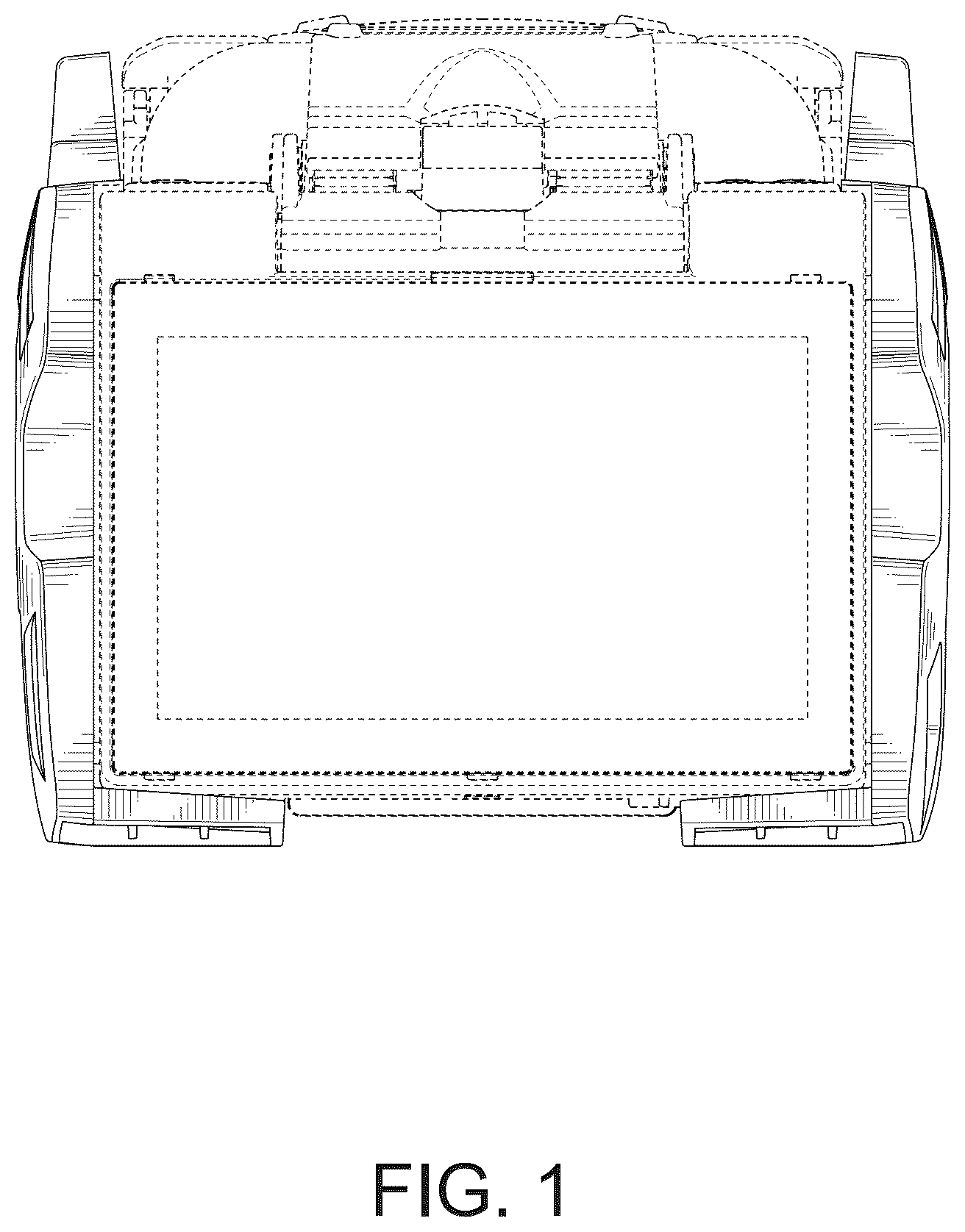 Patent USD1101007 Figure 1 – Optical fiber fusion splicer