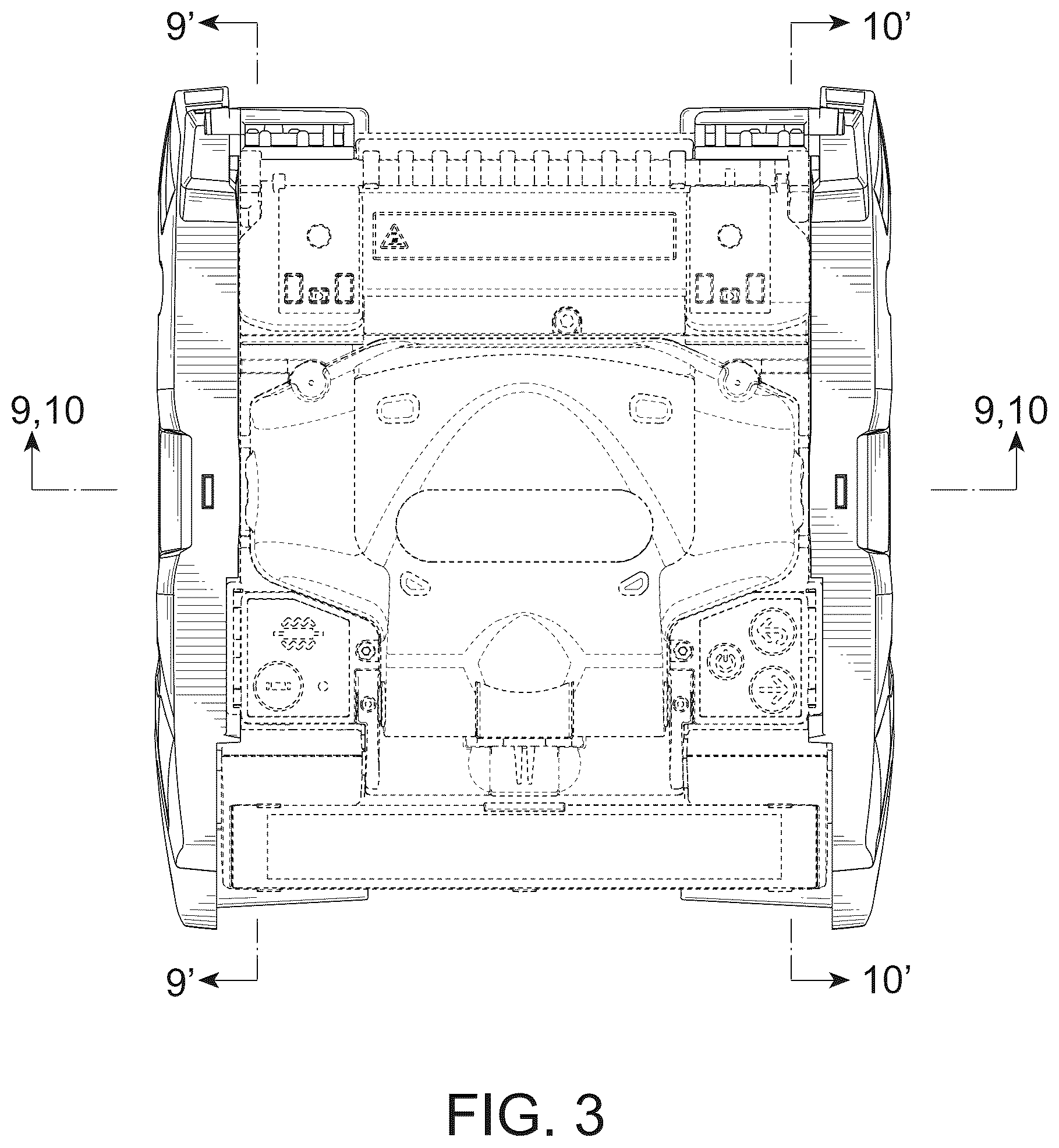 Patent USD1101007 Figure 3 – Optical fiber fusion splicer