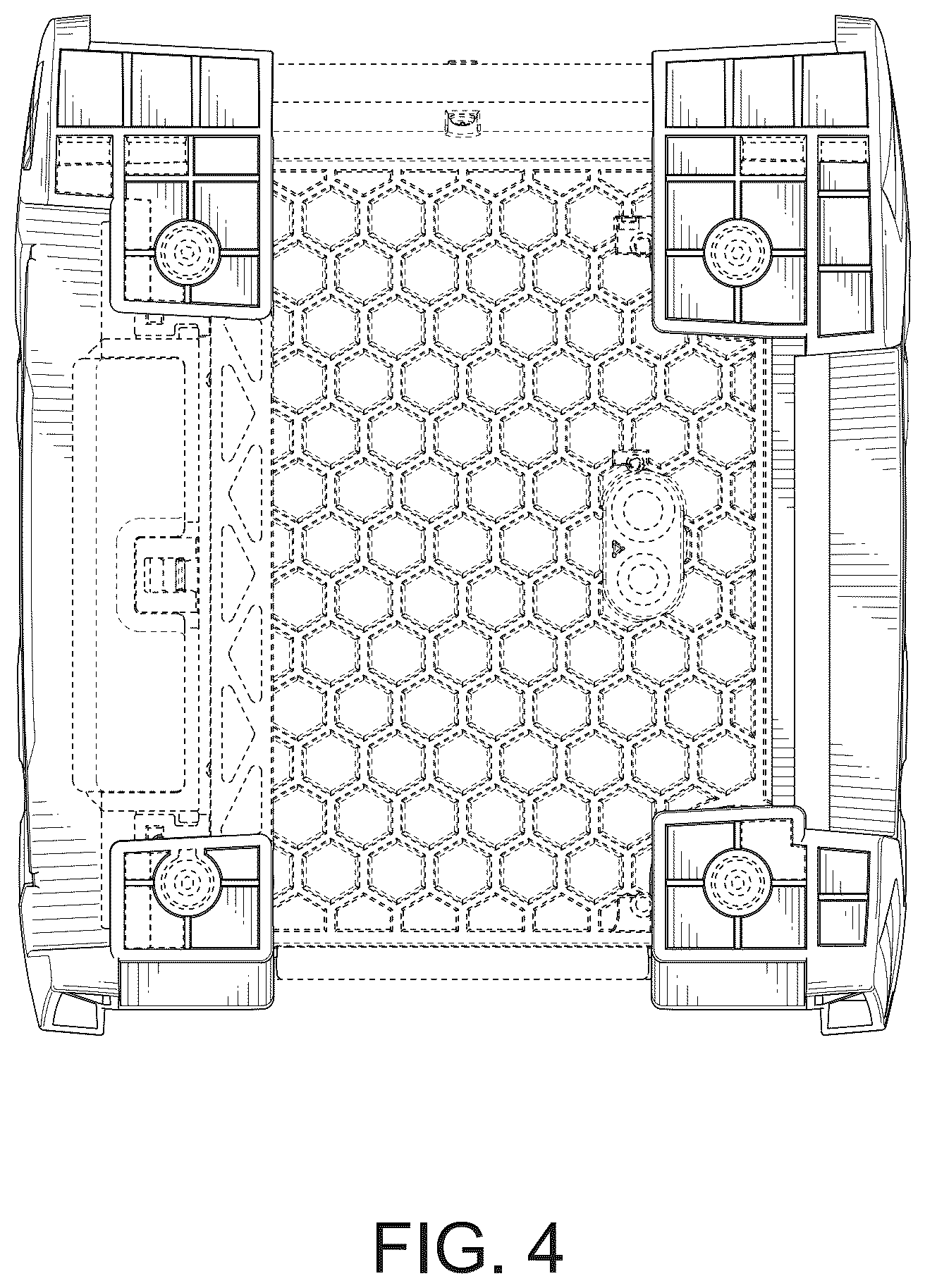 Patent USD1101007 Figure 4 – Optical fiber fusion splicer