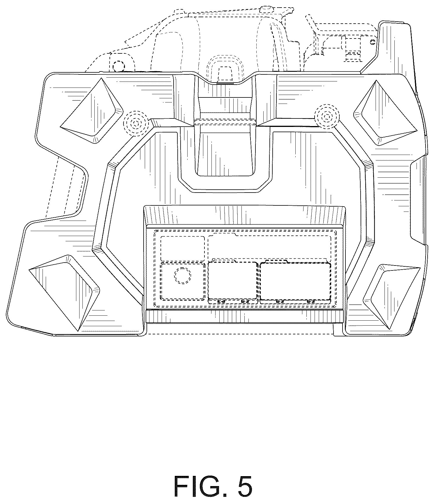 Patent USD1101007 Figure 5 – Optical fiber fusion splicer