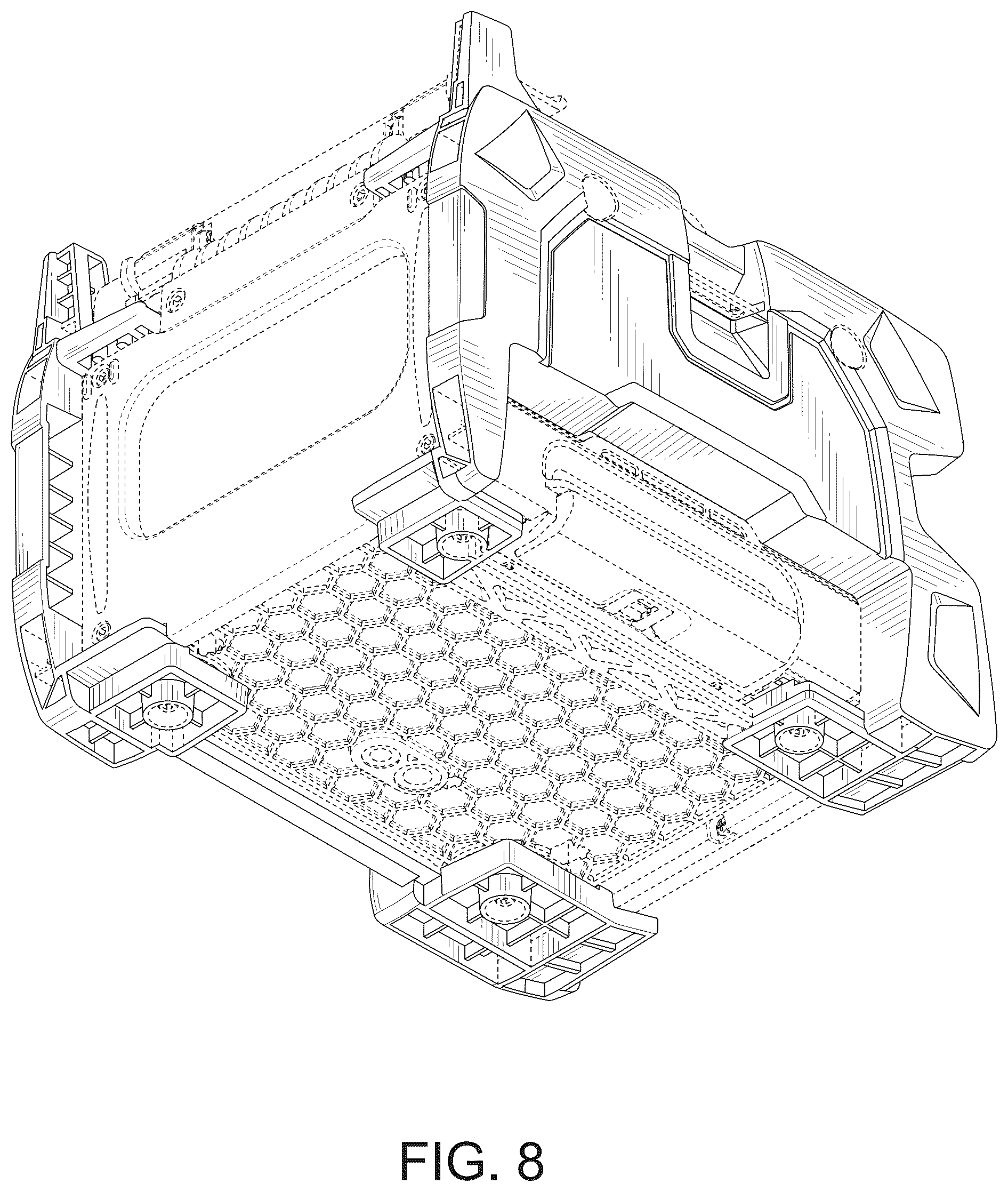 Patent USD1101007 Figure 8 – Optical fiber fusion splicer