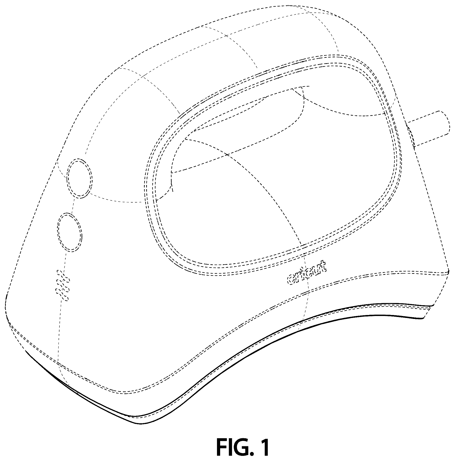Patent USD1101009 Figure 1 – Heat press