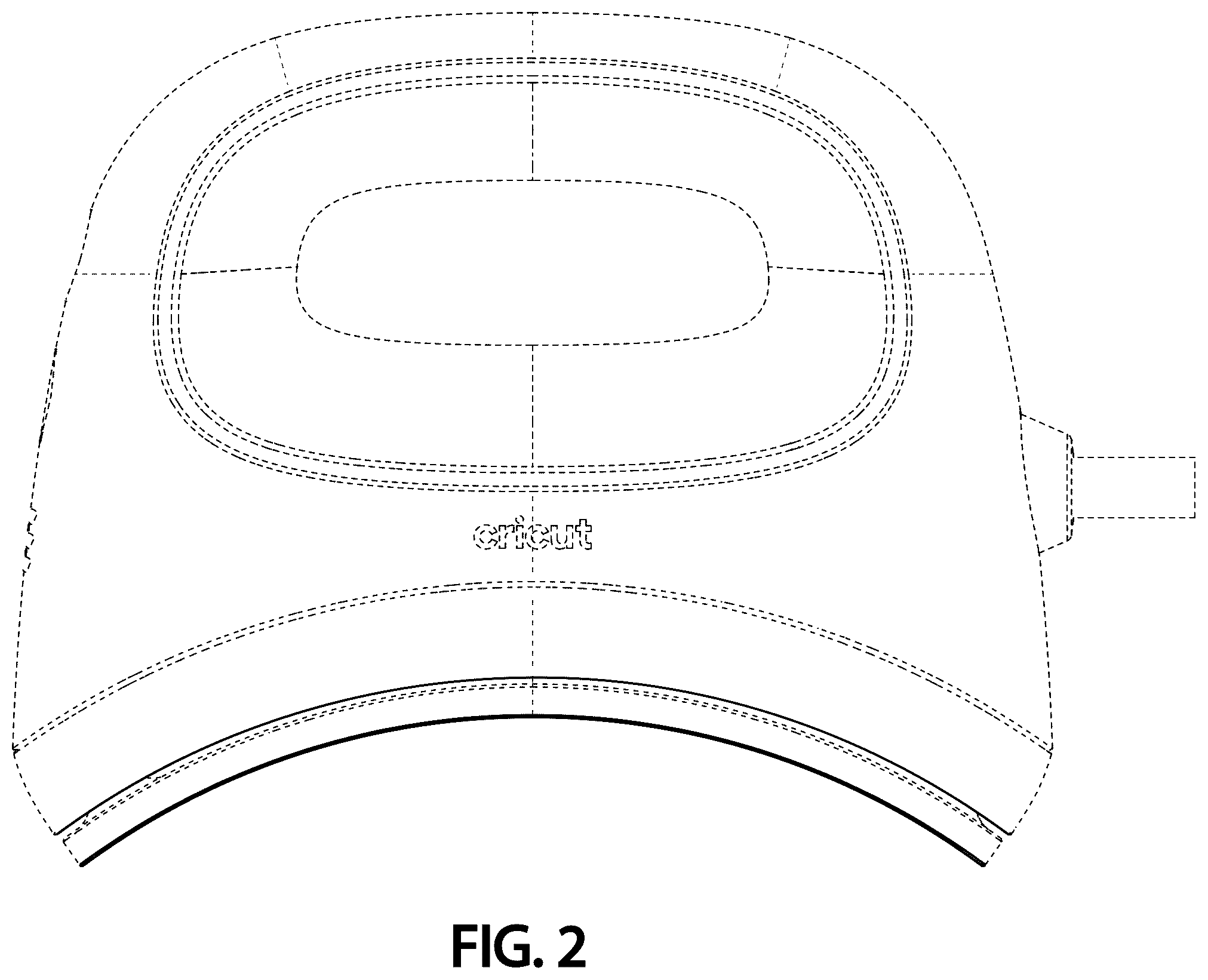 Patent USD1101009 Figure 2 – Heat press