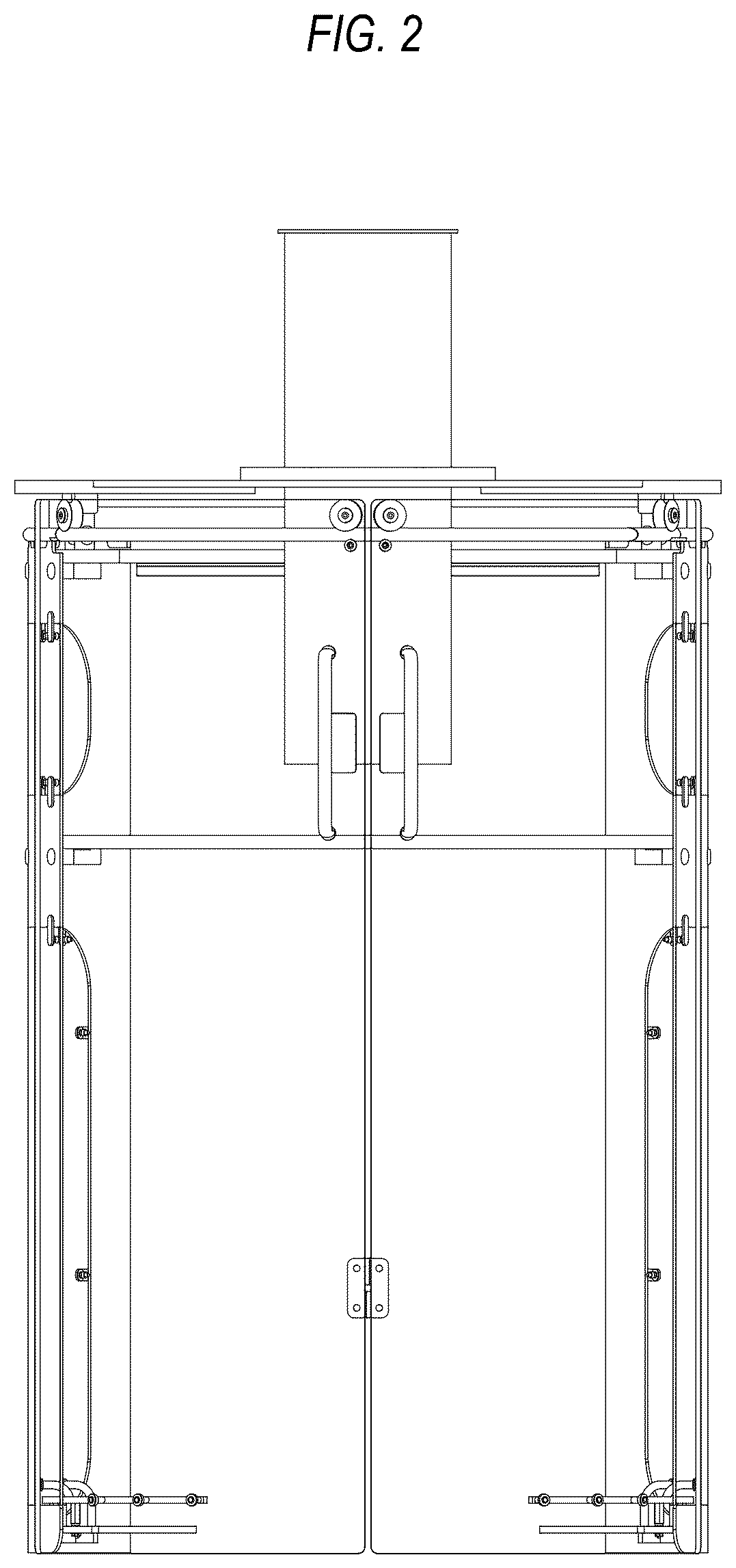 Patent USD1101011 Figure 2 – Packaging machine