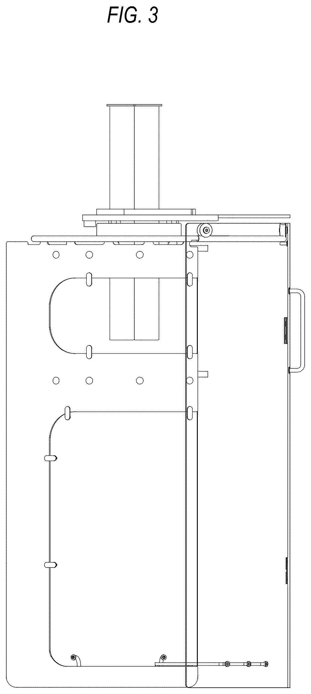 Patent USD1101011 Figure 3 – Packaging machine