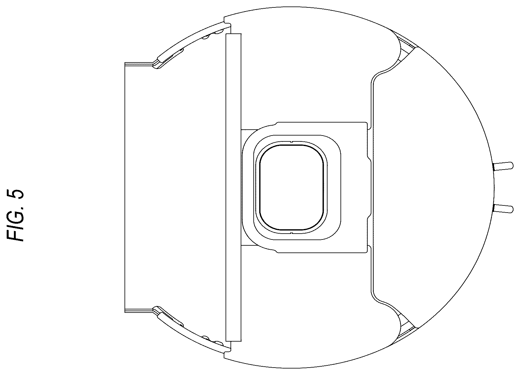 Patent USD1101011 Figure 5 – Packaging machine