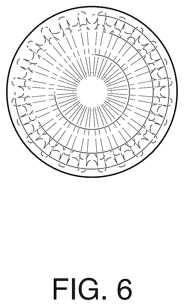 Patent USD1101039 Figure 6 – Party pick