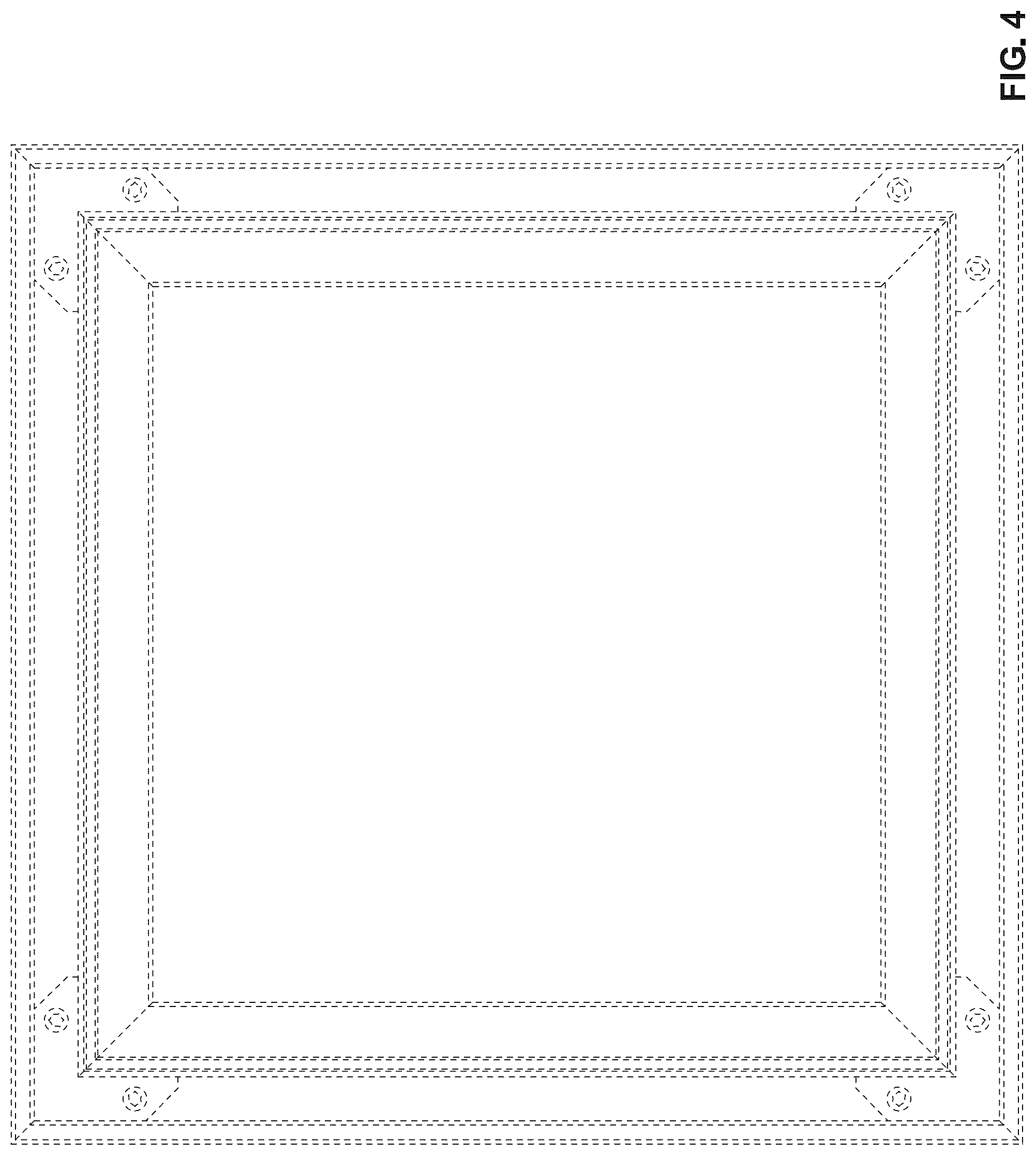 Patent USD1101043 Figure 4 – Frame sign